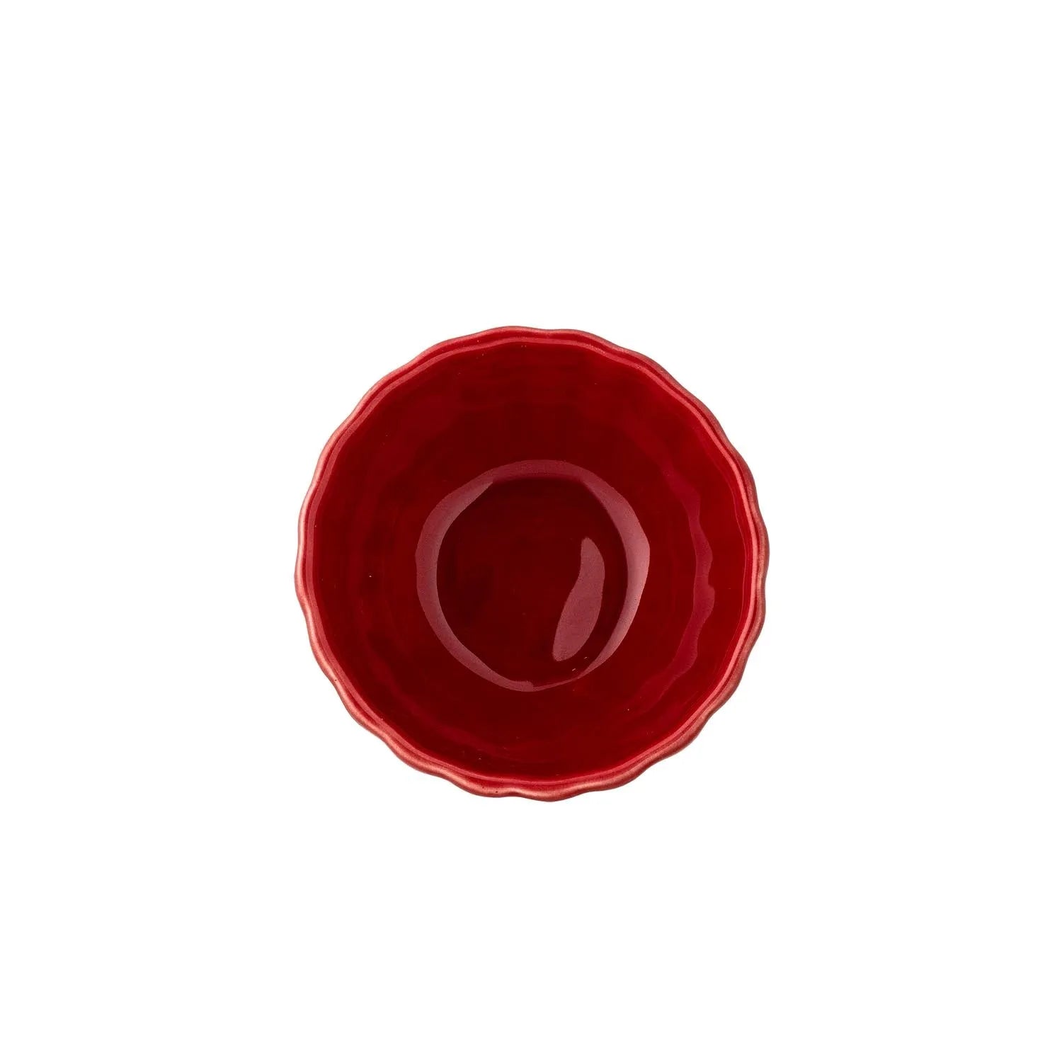 Latina Schale, Rot, Steingut in Rot präsentiert im Onlineshop von KAQTU Design AG. Schale ist von Bloomingville