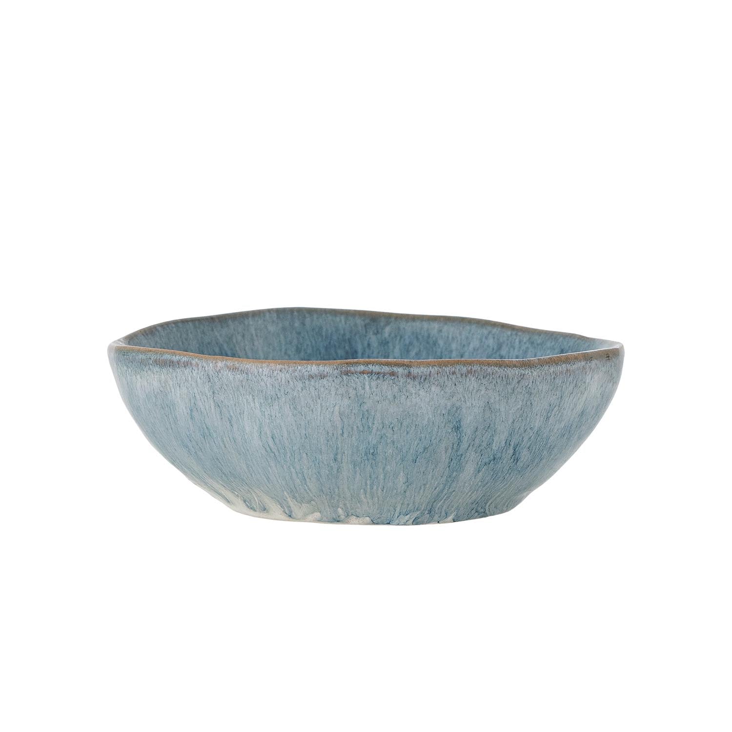 Die Nara Schale aus blauem Steingut von Creative Collection besticht durch ihr stilvolles Design und ihre vielseitige Einsetzbarkeit.