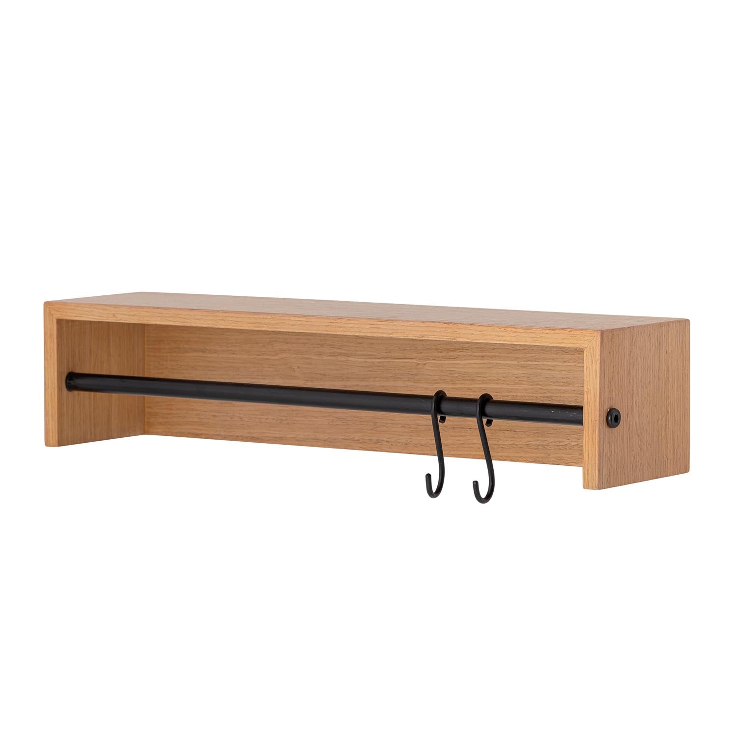 Das Ryder Regal von Bloomingville aus natürlichem MDF bietet stilvolle Aufbewahrung mit skandinavischem Design.