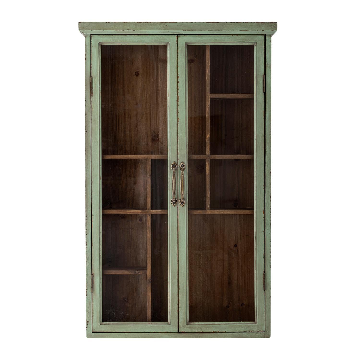 Hazem Kabinett, Grün, Tannenholz in Grün präsentiert im Onlineshop von KAQTU Design AG. Cabinet ist von Creative Collection