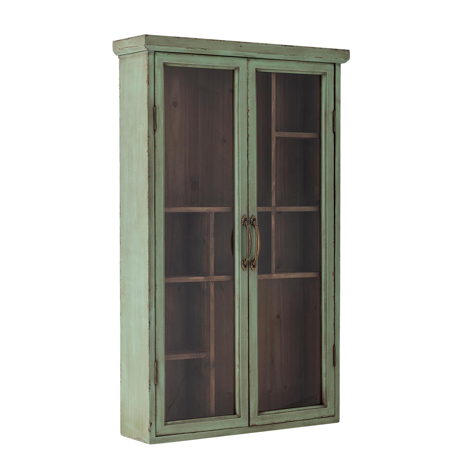 Hazem Kabinett, Grün, Tannenholz in Grün präsentiert im Onlineshop von KAQTU Design AG. Cabinet ist von Creative Collection
