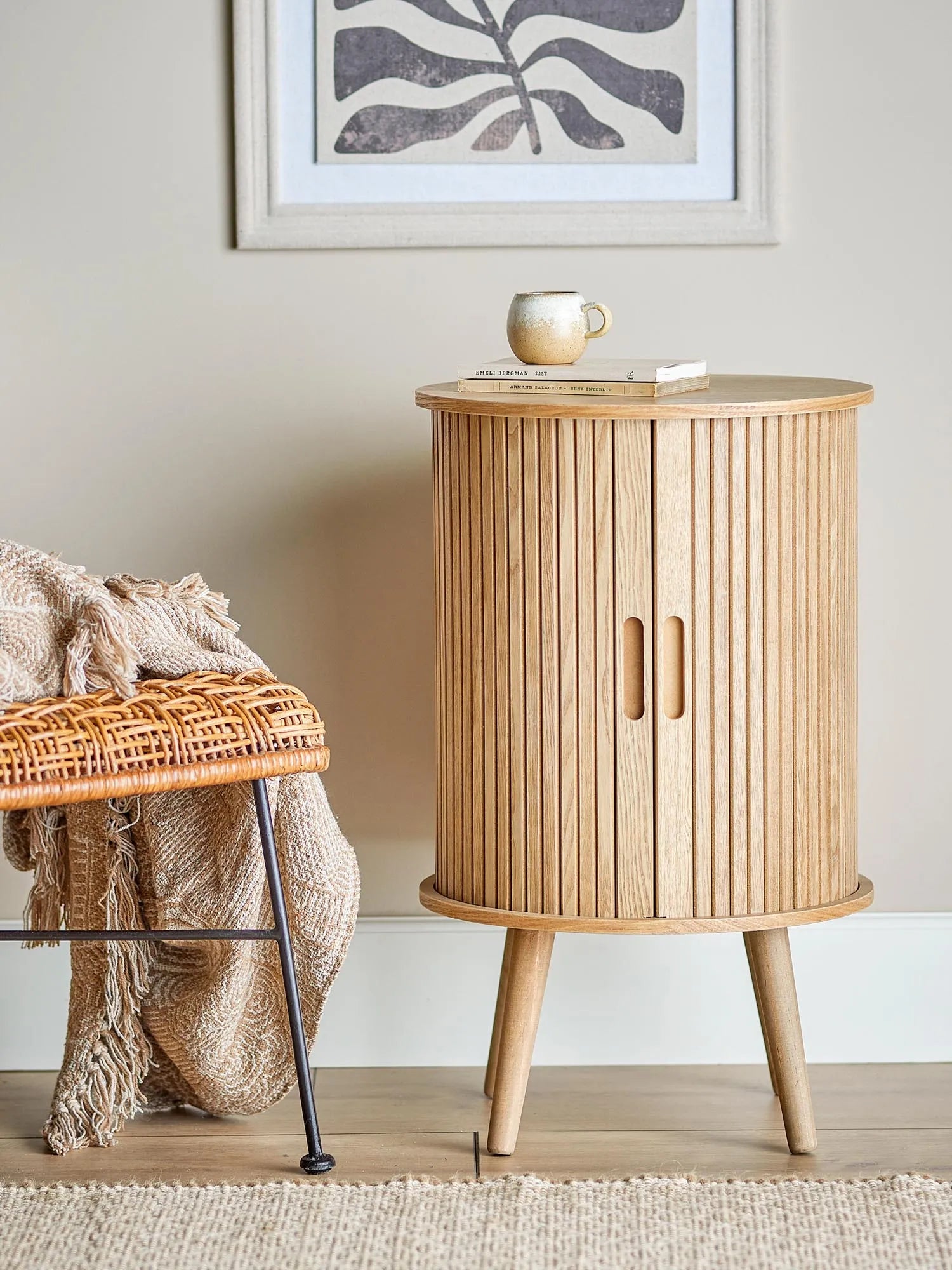 Salento Kabinett, Natur, MDF in Natur präsentiert im Onlineshop von KAQTU Design AG. Cabinet ist von Bloomingville
