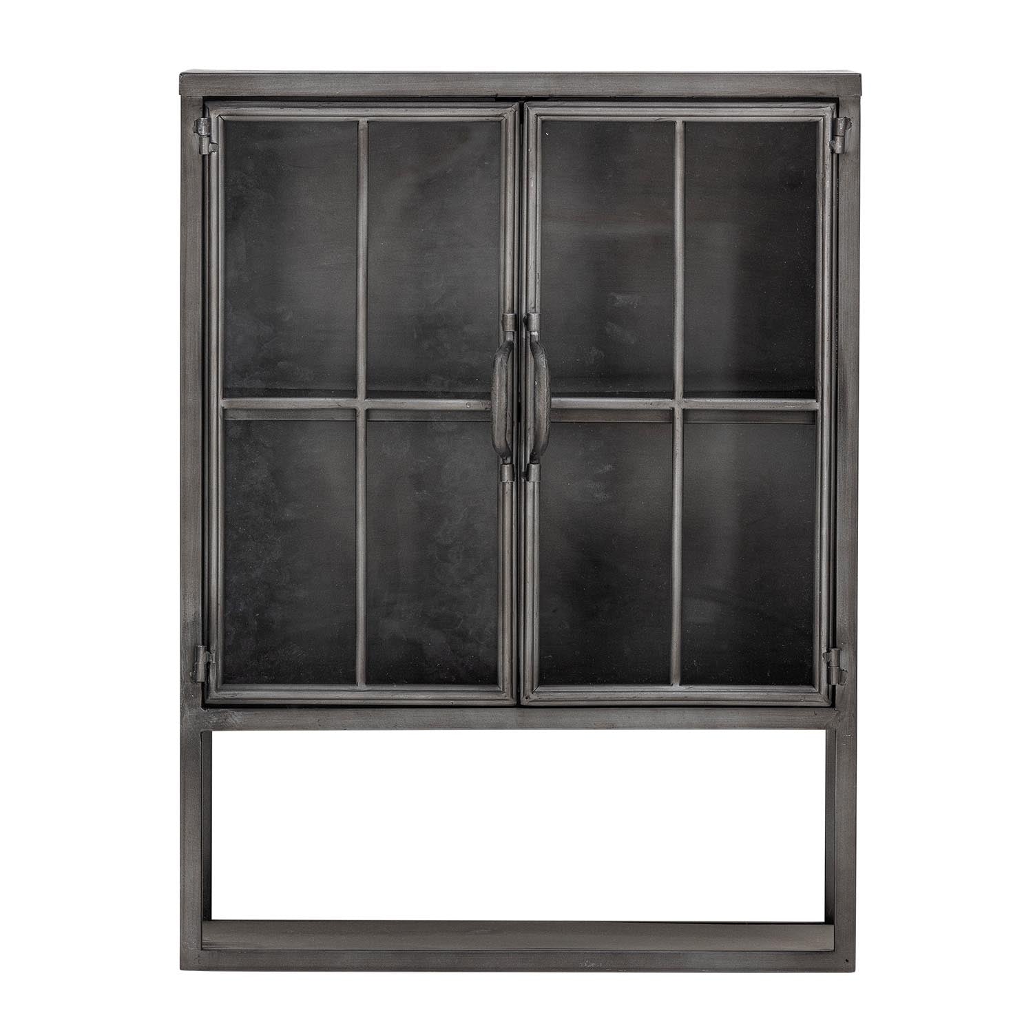 Cabinet Sindre, Schwarz, métal