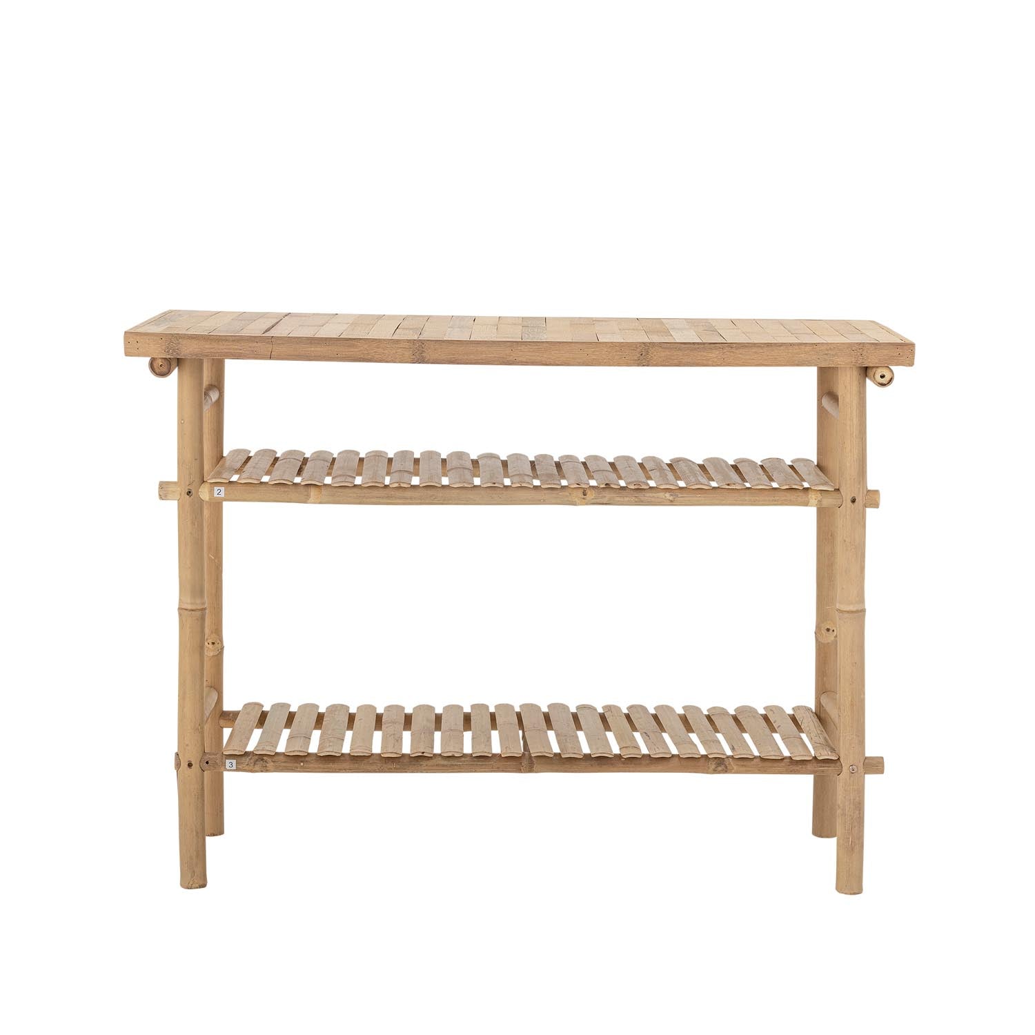 Sole side table, nature, bamboo