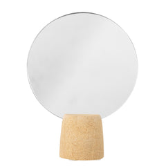 Ilina table mirror, natural, sandstone