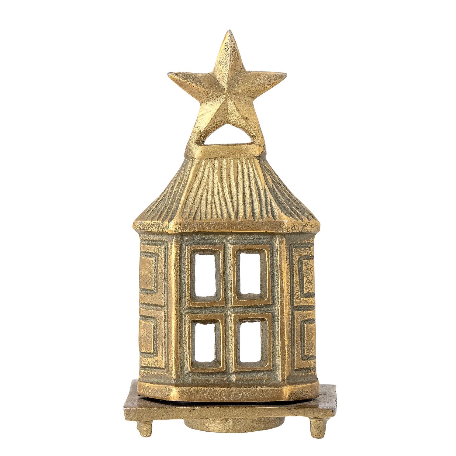 Crista Teelichthalter, Brass, Aluminium