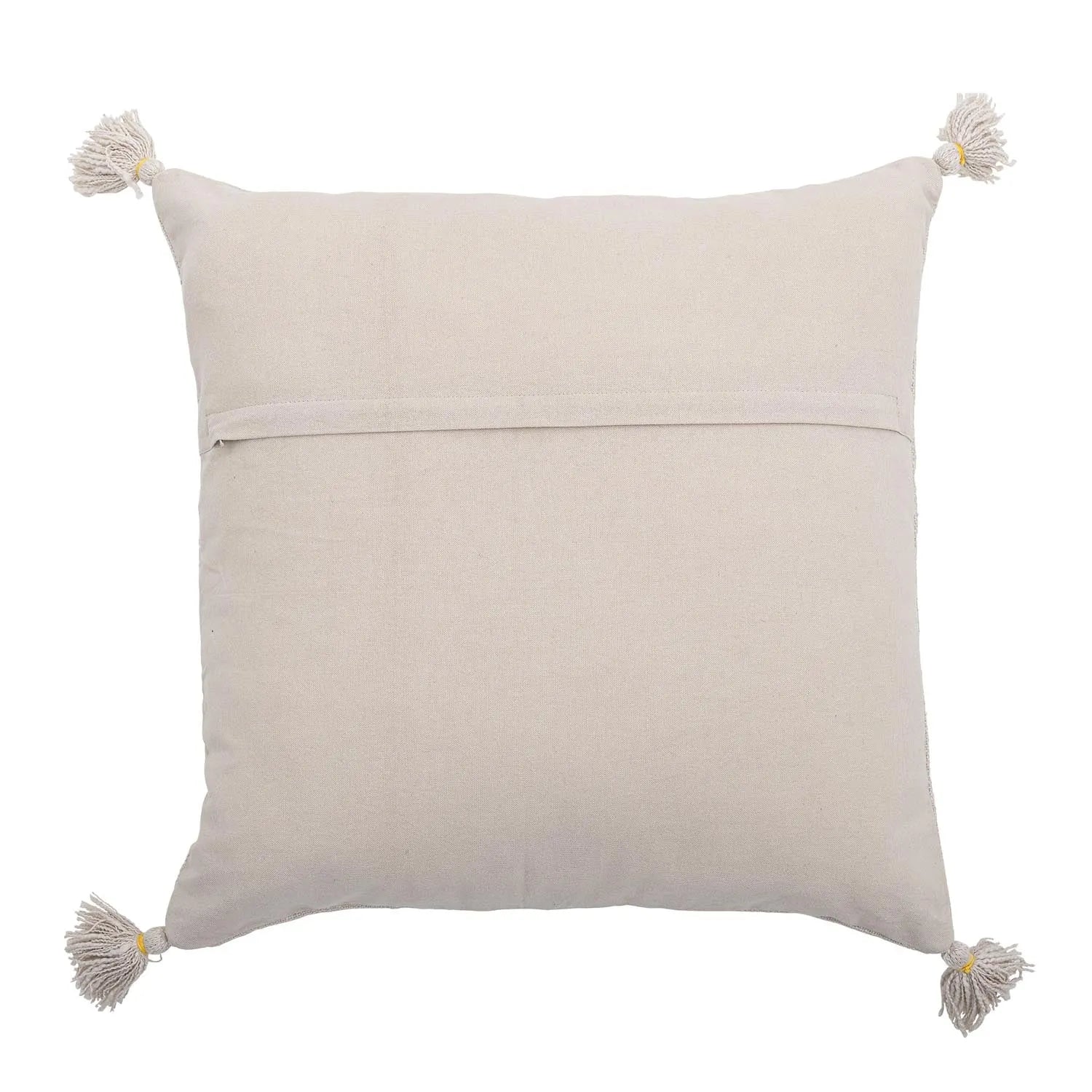 Elegantes Baumwollkissen mit floraler Stickerei, das Stil und Komfort in Ihr Zuhause bringt. Pflegeleicht und langlebig.