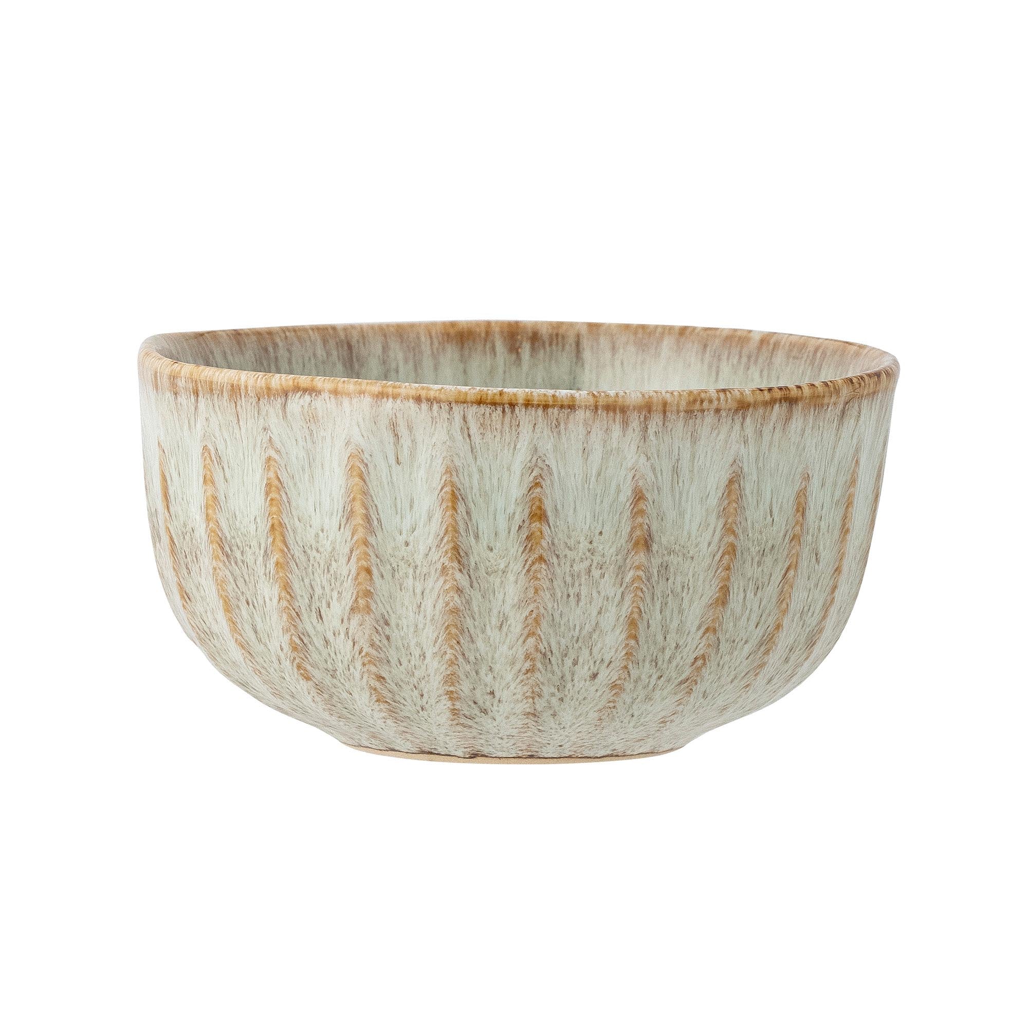 Fleur shell, nature, stoneware