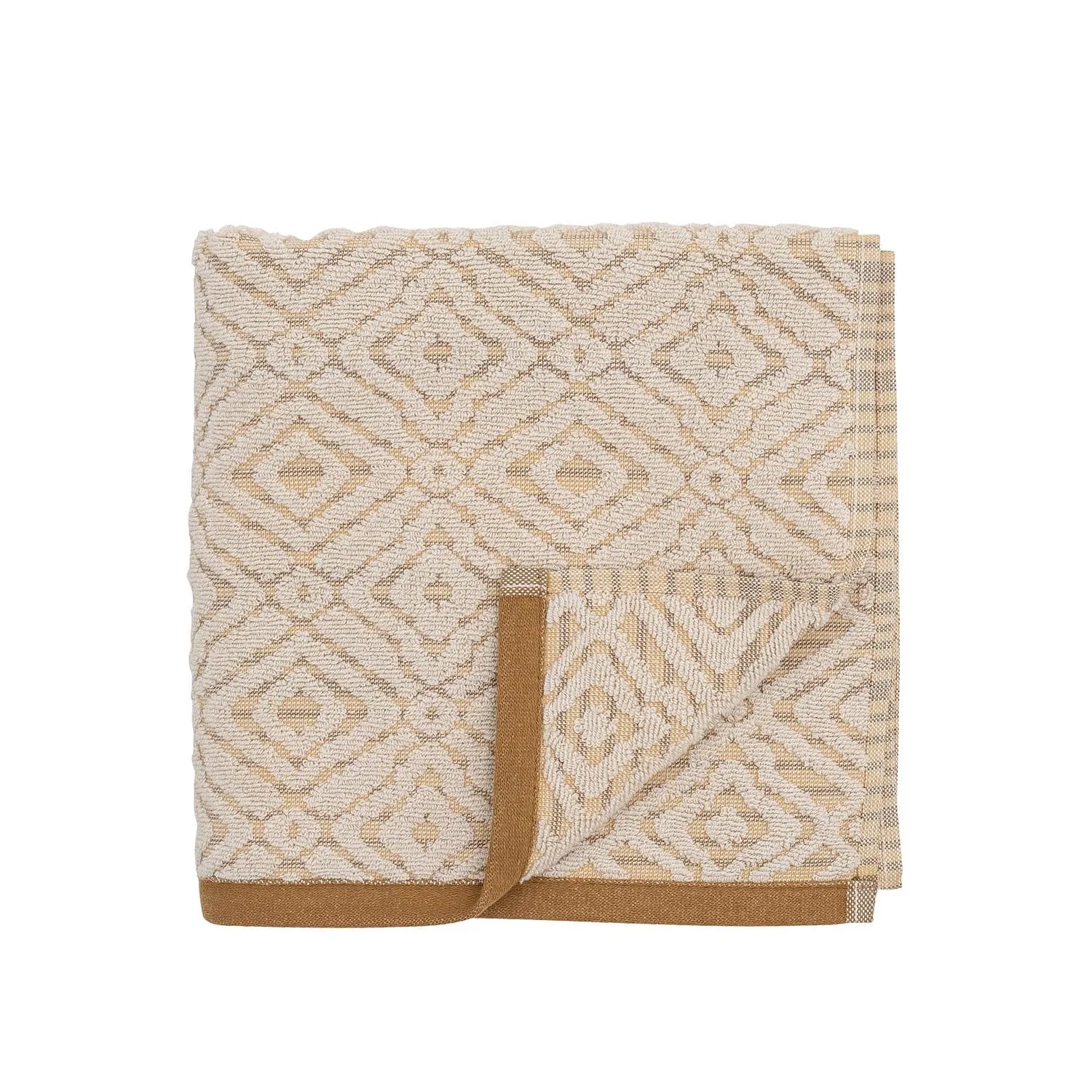 Malou Handtuch, Natur, Baumwolle OEKO-TEX® in Natur präsentiert im Onlineshop von KAQTU Design AG. Handtuch ist von Bloomingville