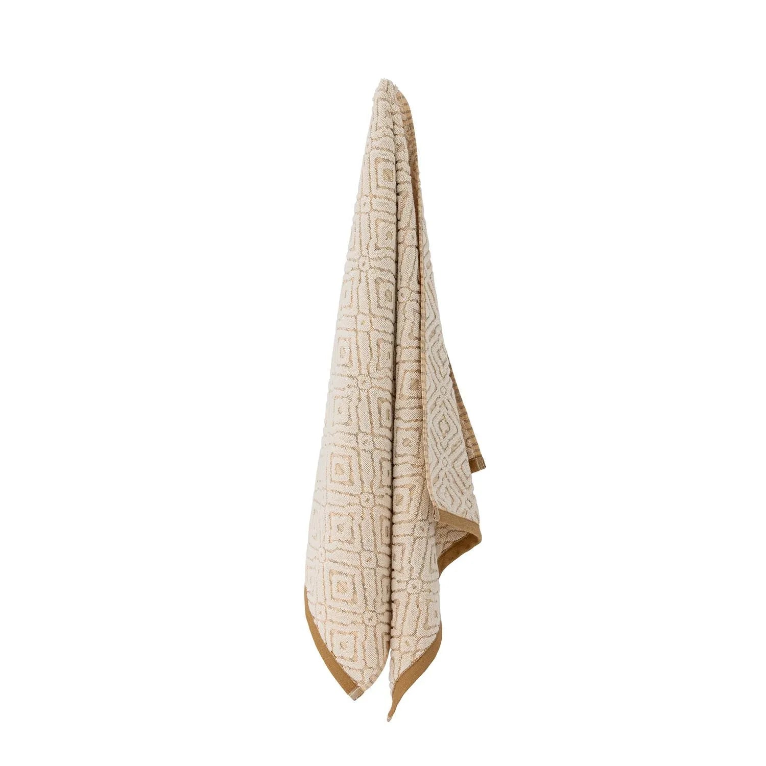 Malou Handtuch, Natur, Baumwolle OEKO-TEX® in Natur präsentiert im Onlineshop von KAQTU Design AG. Handtuch ist von Bloomingville