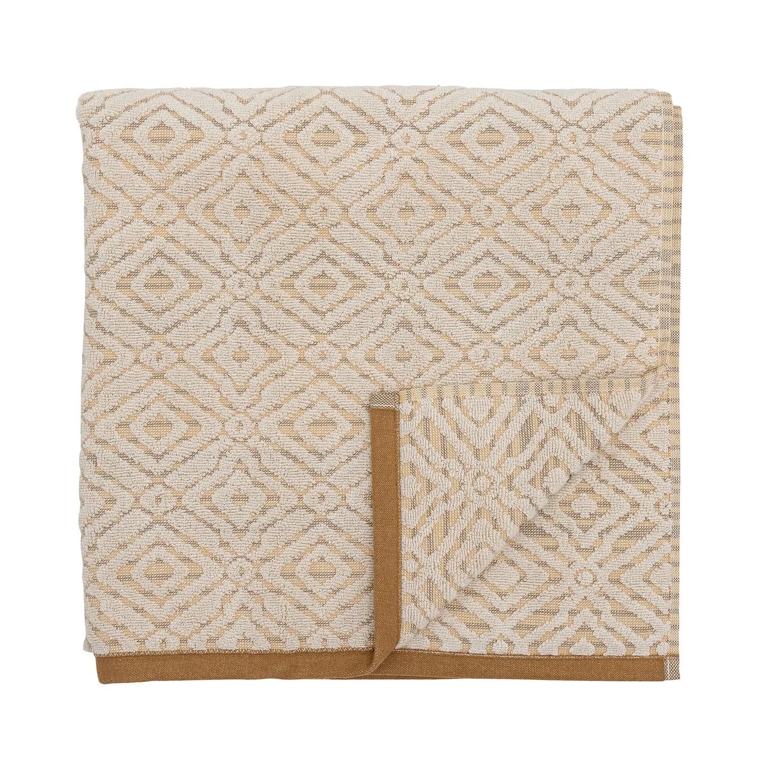 Malou Handtuch, Natur, Baumwolle OEKO-TEX® in Natur präsentiert im Onlineshop von KAQTU Design AG. Handtuch ist von Bloomingville