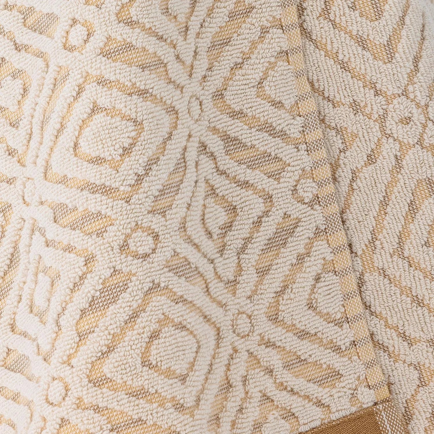 Malou Handtuch, Natur, Baumwolle OEKO-TEX® in Natur präsentiert im Onlineshop von KAQTU Design AG. Handtuch ist von Bloomingville
