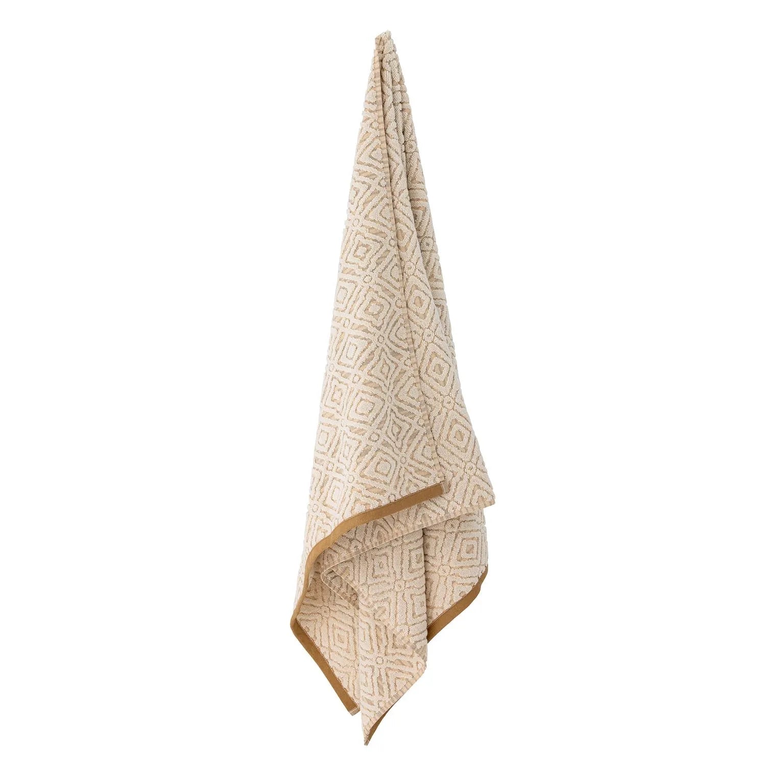 Malou Handtuch, Natur, Baumwolle OEKO-TEX® in Natur präsentiert im Onlineshop von KAQTU Design AG. Handtuch ist von Bloomingville
