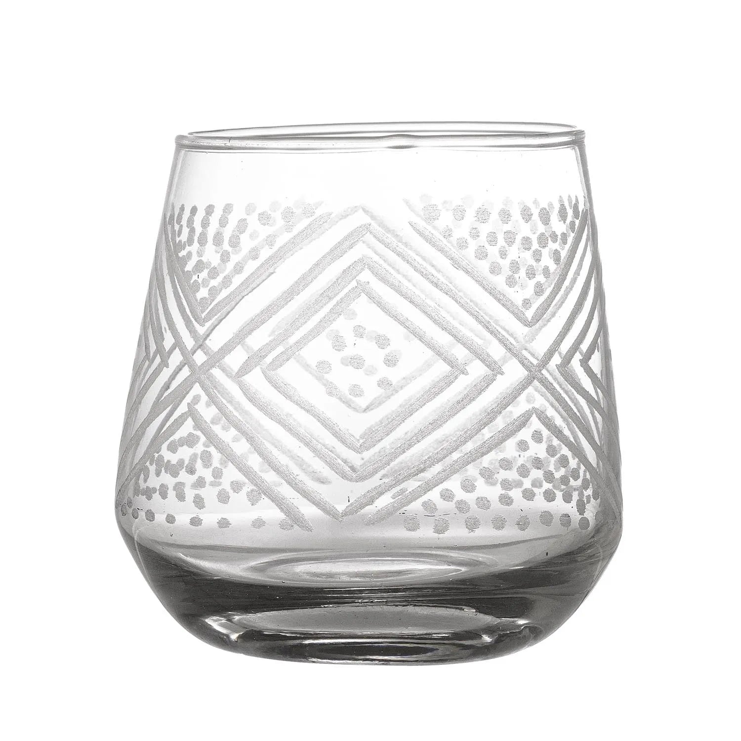 Elegantes Kiyomi Trinkglas aus recyceltem Glas, handgraviert, umweltfreundlich, robust, ideal für jeden Anlass.