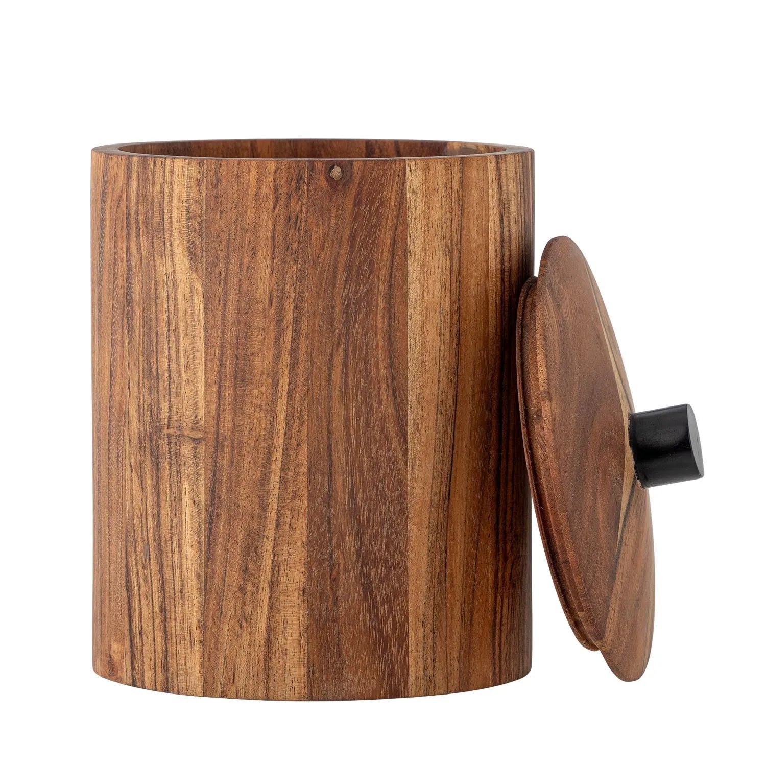 Petro Gefäss mit Deckel, Natur, Akazie in Natur präsentiert im Onlineshop von KAQTU Design AG. Krug ist von Bloomingville