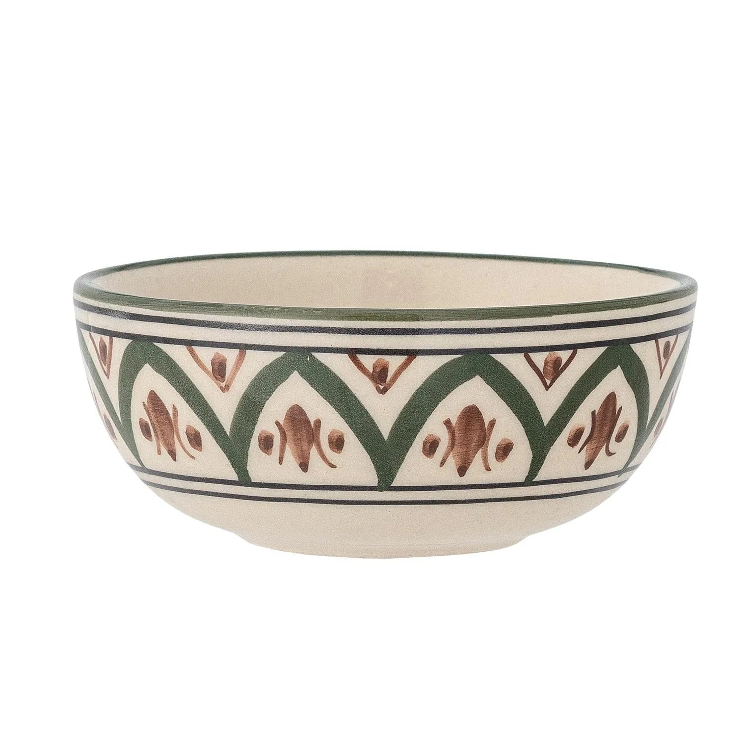 Karlie Schale, Grün, Steingut in Grün präsentiert im Onlineshop von KAQTU Design AG. Schale ist von Creative Collection