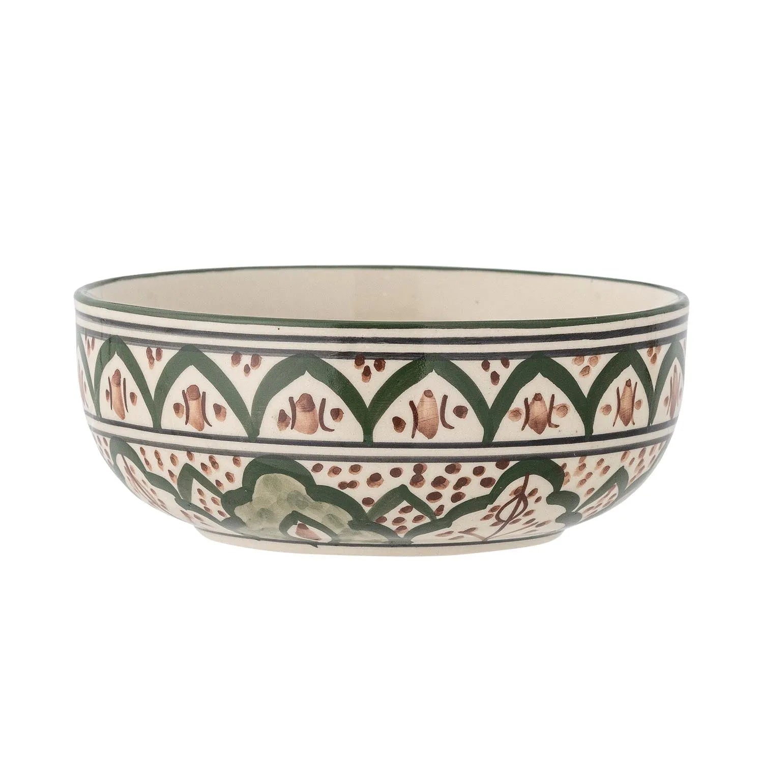 Karlie Schale, Grün, Steingut in Grün präsentiert im Onlineshop von KAQTU Design AG. Schale ist von Creative Collection