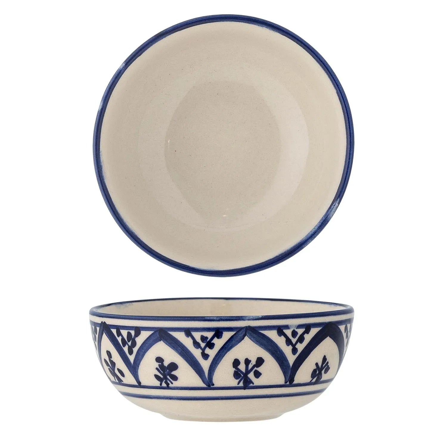 Karlie Schale, Blue, Steingut in Blau präsentiert im Onlineshop von KAQTU Design AG. Schale ist von Creative Collection