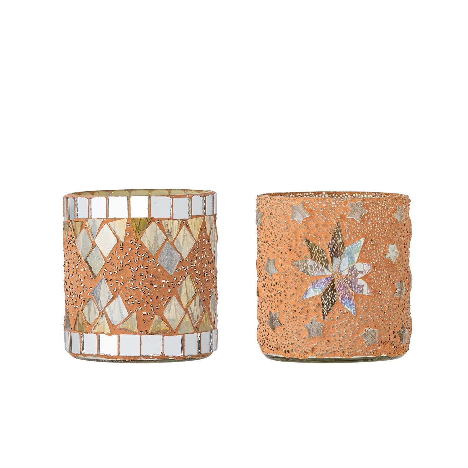Miya Teelichthalter, Natur, Glas in Natur präsentiert im Onlineshop von KAQTU Design AG. Teelichthalter ist von Bloomingville