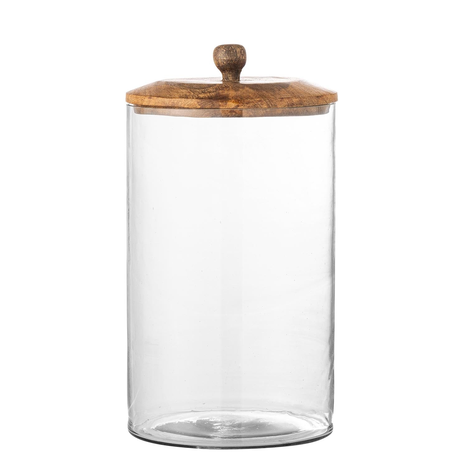 Mariola Gefäss mit Deckel, Klar, Glas in Klar präsentiert im Onlineshop von KAQTU Design AG. Krug ist von Creative Collection