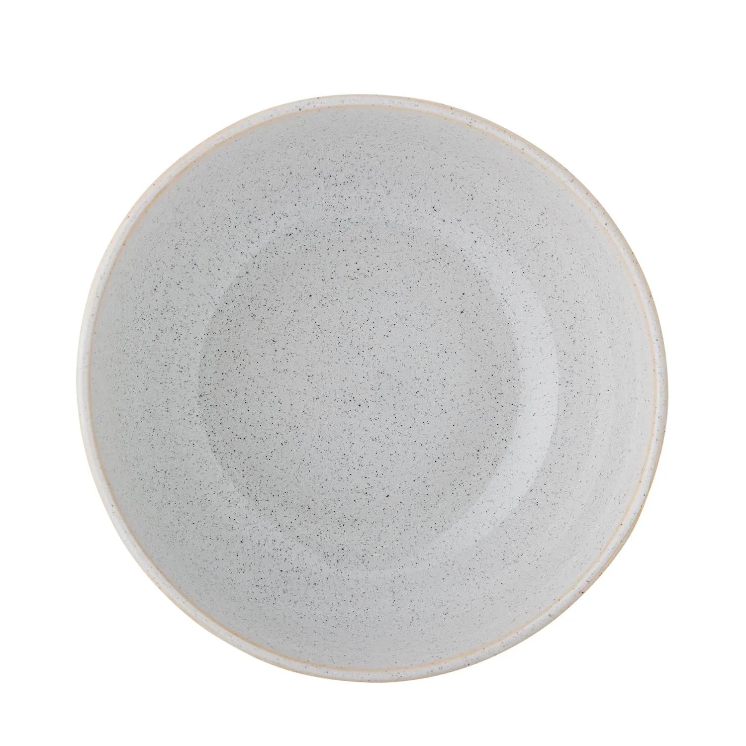 Addison Schale, Weiss, Steingut in Weiß präsentiert im Onlineshop von KAQTU Design AG. Schale ist von Bloomingville