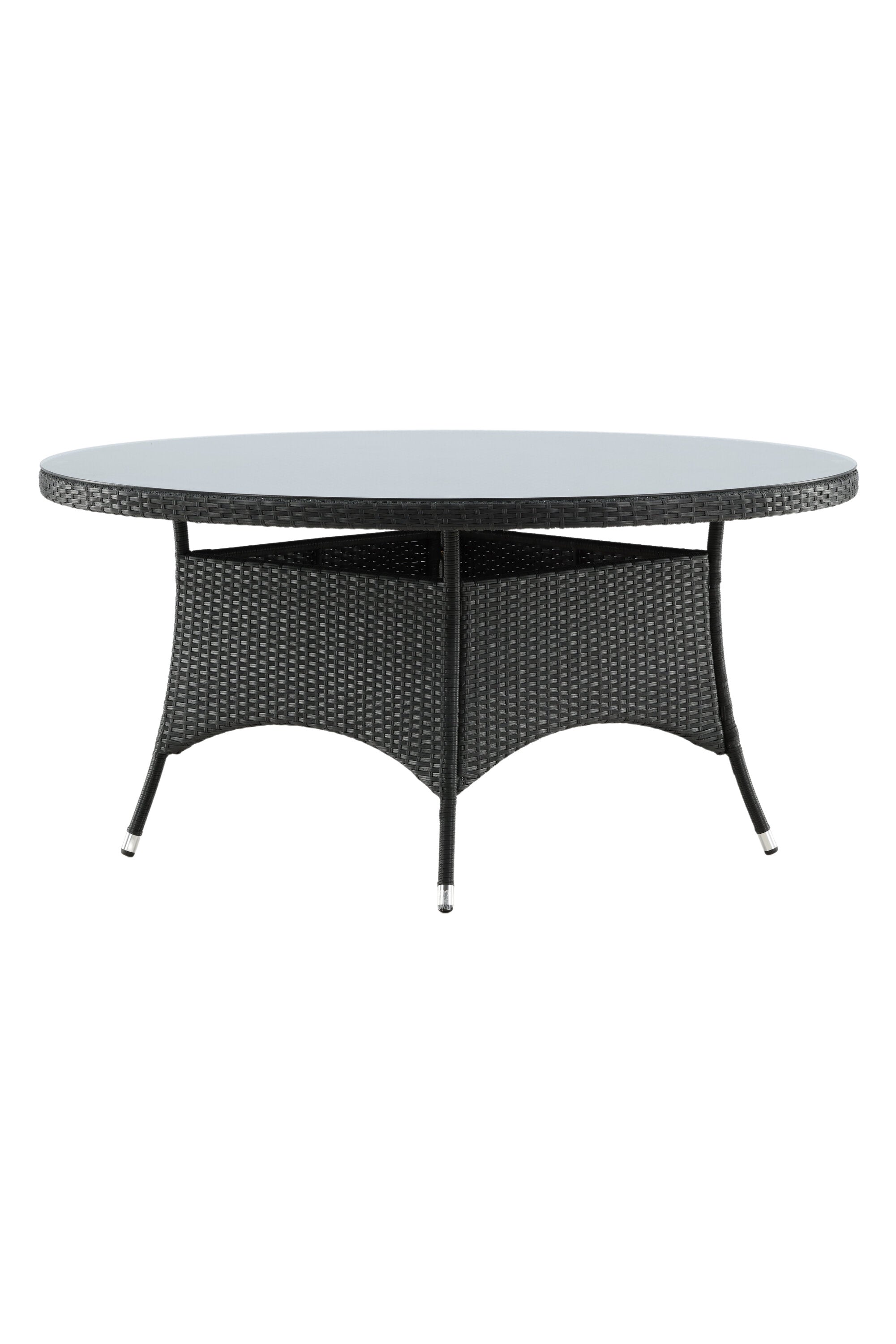 Volta Gartentisch rund in Schwarz präsentiert im Onlineshop von KAQTU Design AG. Gartentisch ist von Venture Home