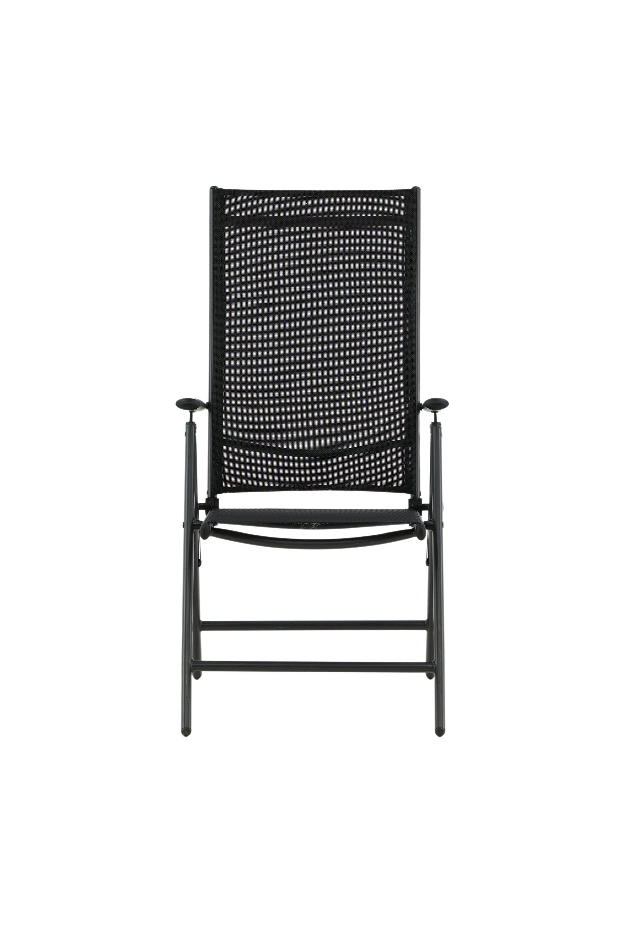 Break Stuhl in Schwarz präsentiert im Onlineshop von KAQTU Design AG. Gartenstuhl mit Armlehnen ist von Venture Home