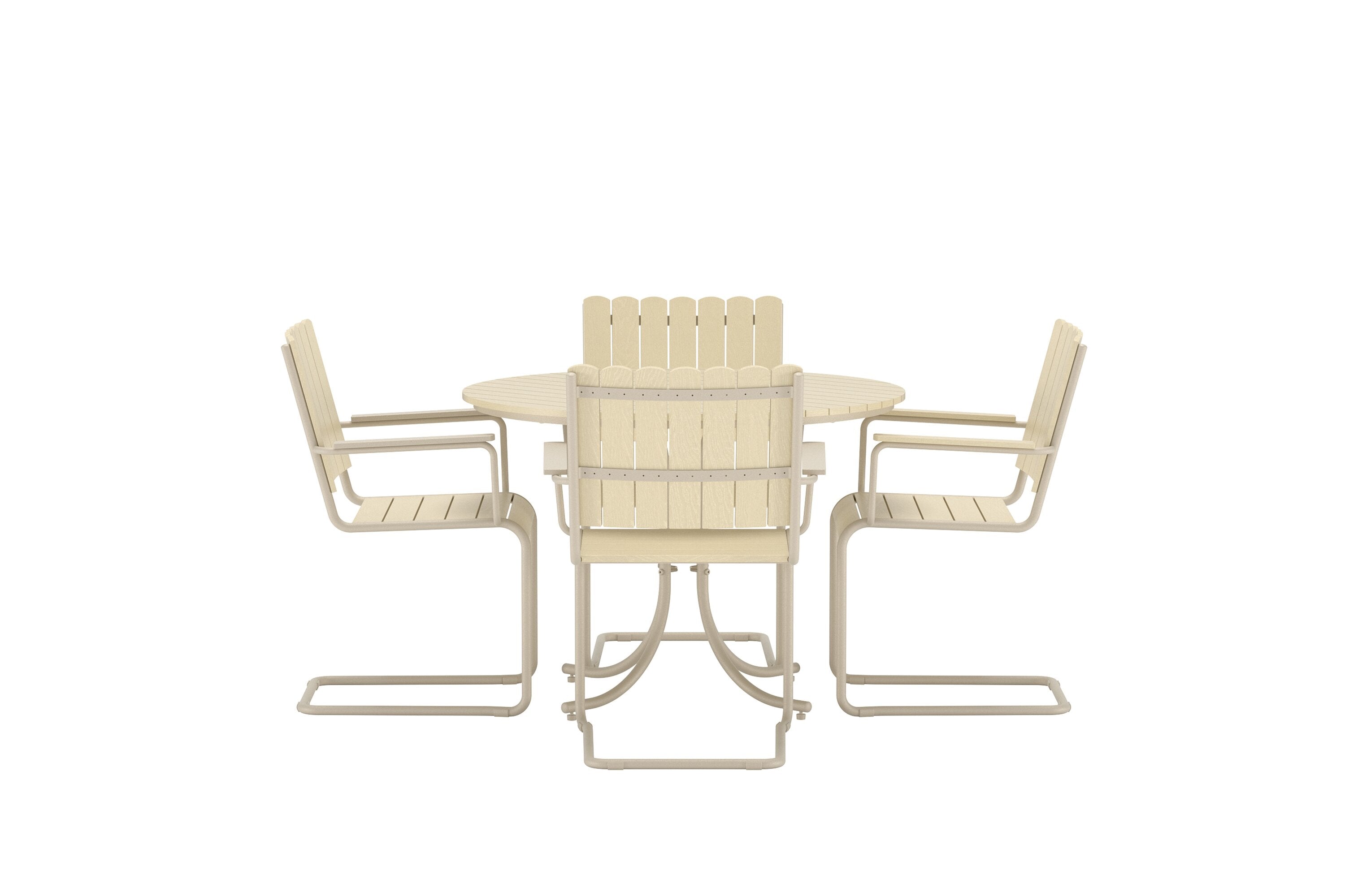 Holmsund Gartentischset in Beige präsentiert im Onlineshop von KAQTU Design AG. Gartentischset ist von Venture Home