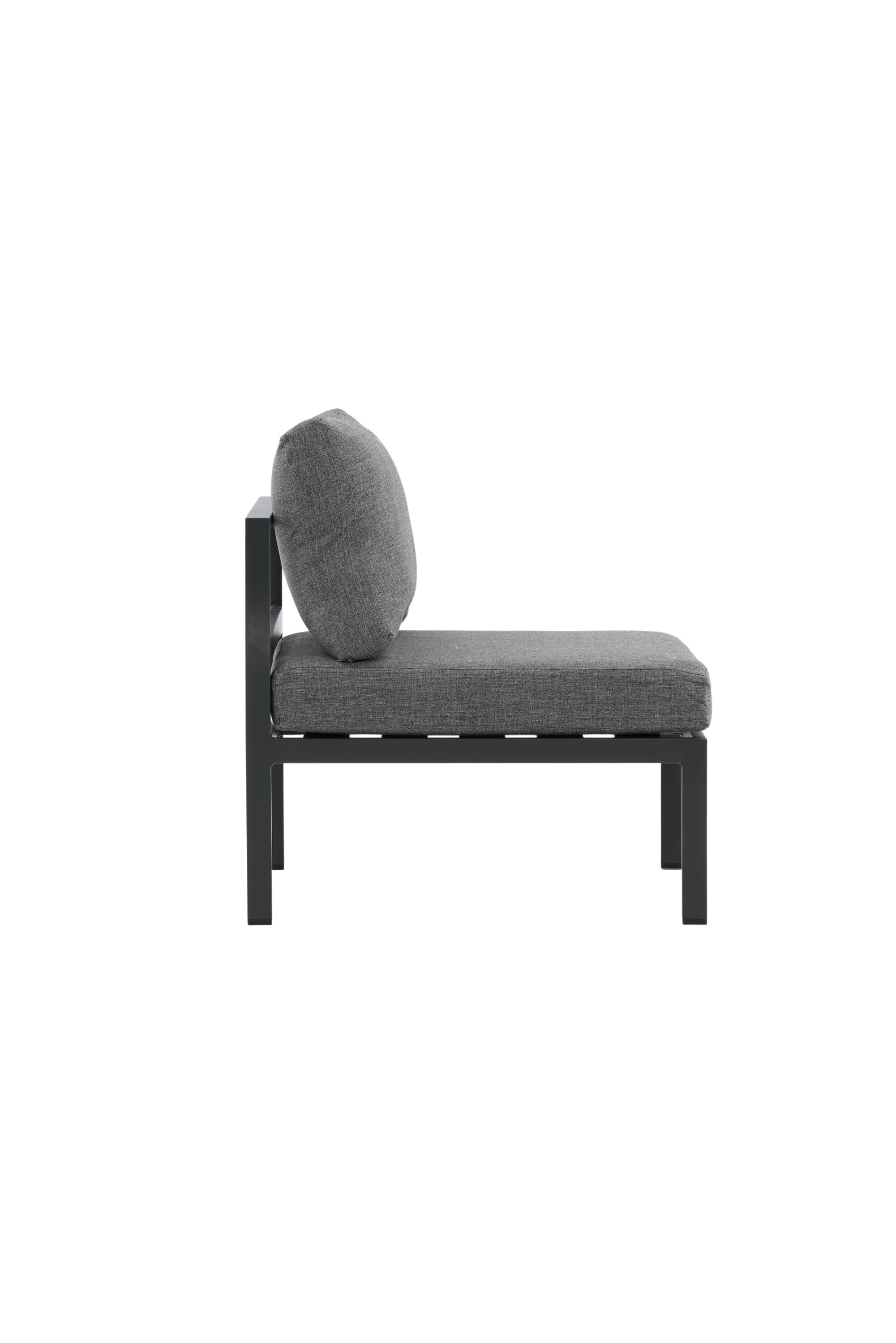 Copacabana Sofa Middle in Schwarz / Grau präsentiert im Onlineshop von KAQTU Design AG. Lounge Sofa ist von Venture Home