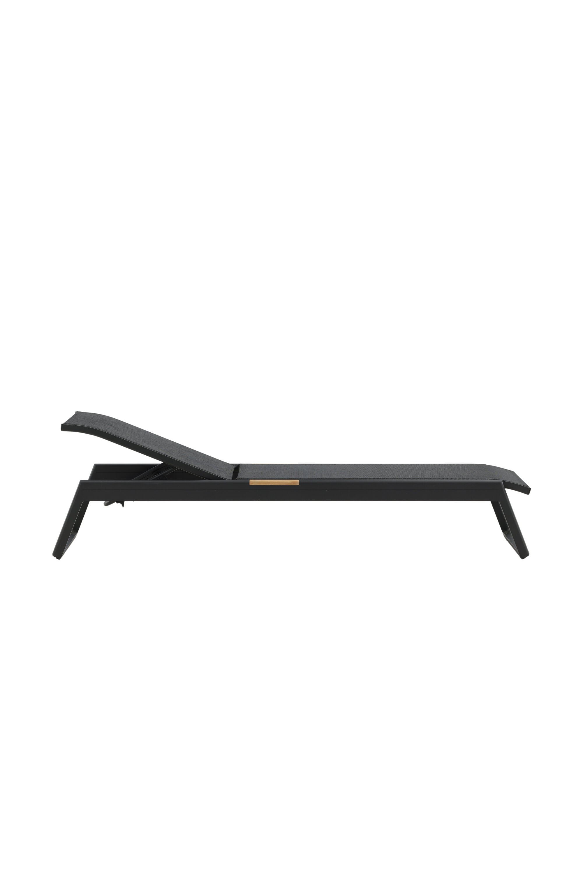 Mexiko Sonnenliege in Schwarz präsentiert im Onlineshop von KAQTU Design AG. Liegestuhl ist von Venture Home