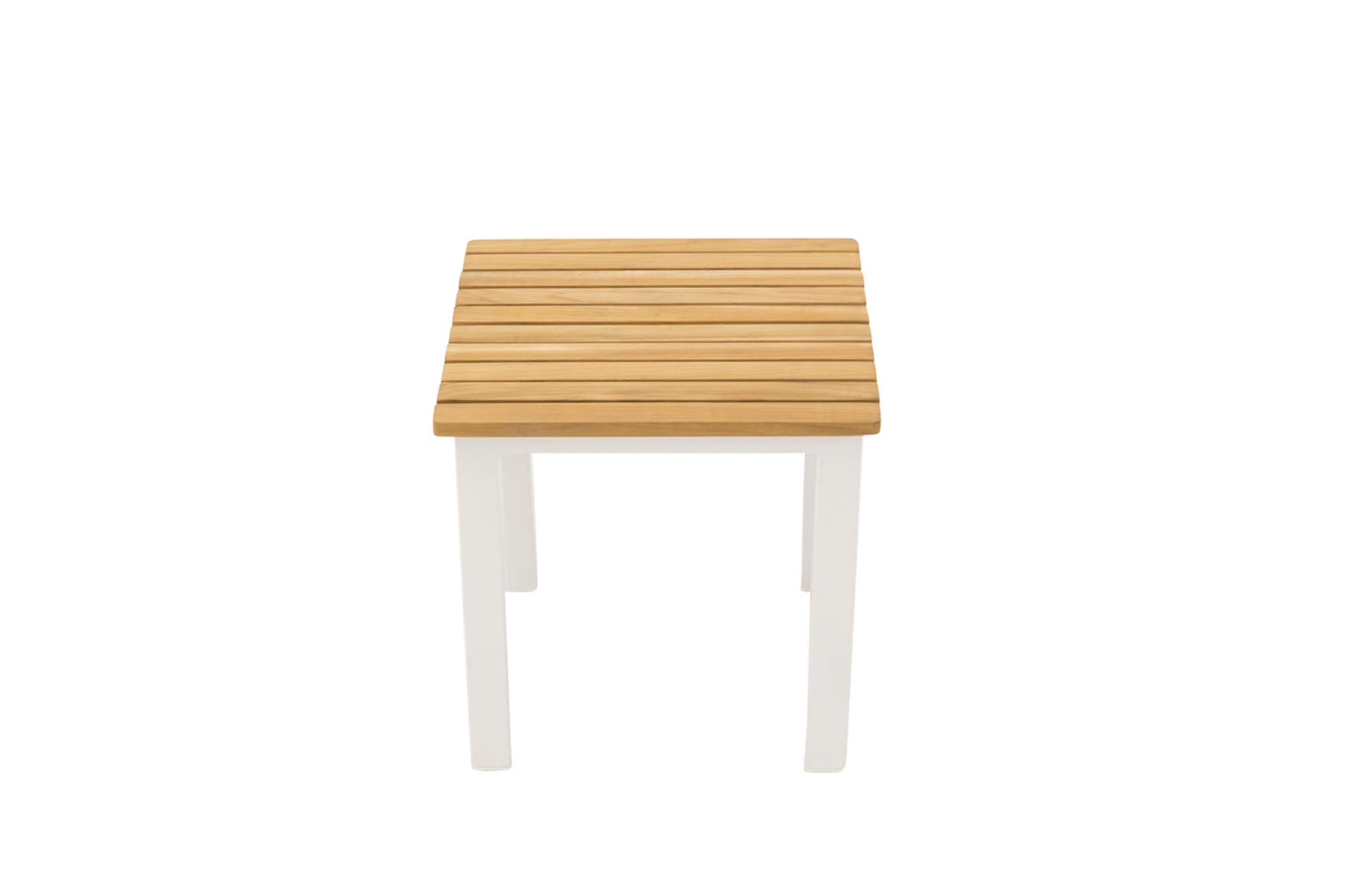 Mexico Beistelltisch in Weiss / Natur präsentiert im Onlineshop von KAQTU Design AG. Beistelltisch Outdoor ist von Venture Home