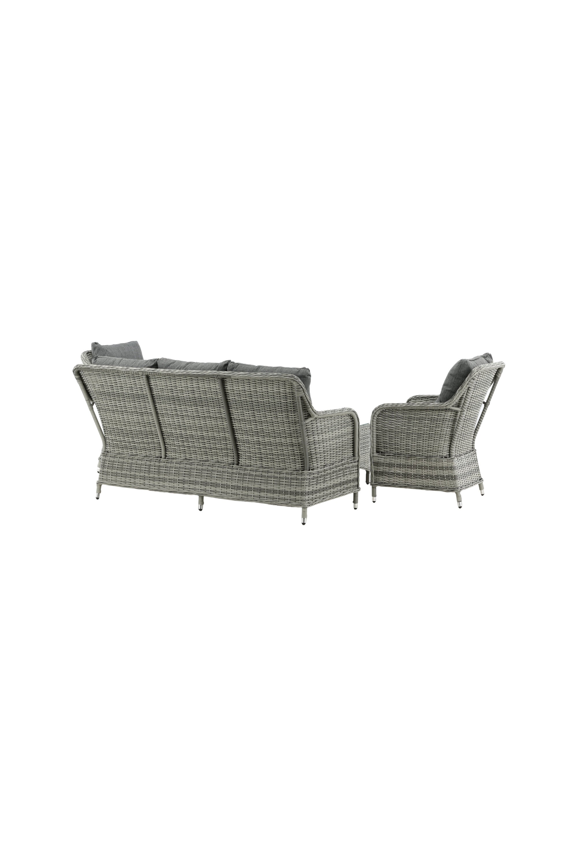Vikelund Sofagarnitur in Grau präsentiert im Onlineshop von KAQTU Design AG. Loungeset ist von Venture Home