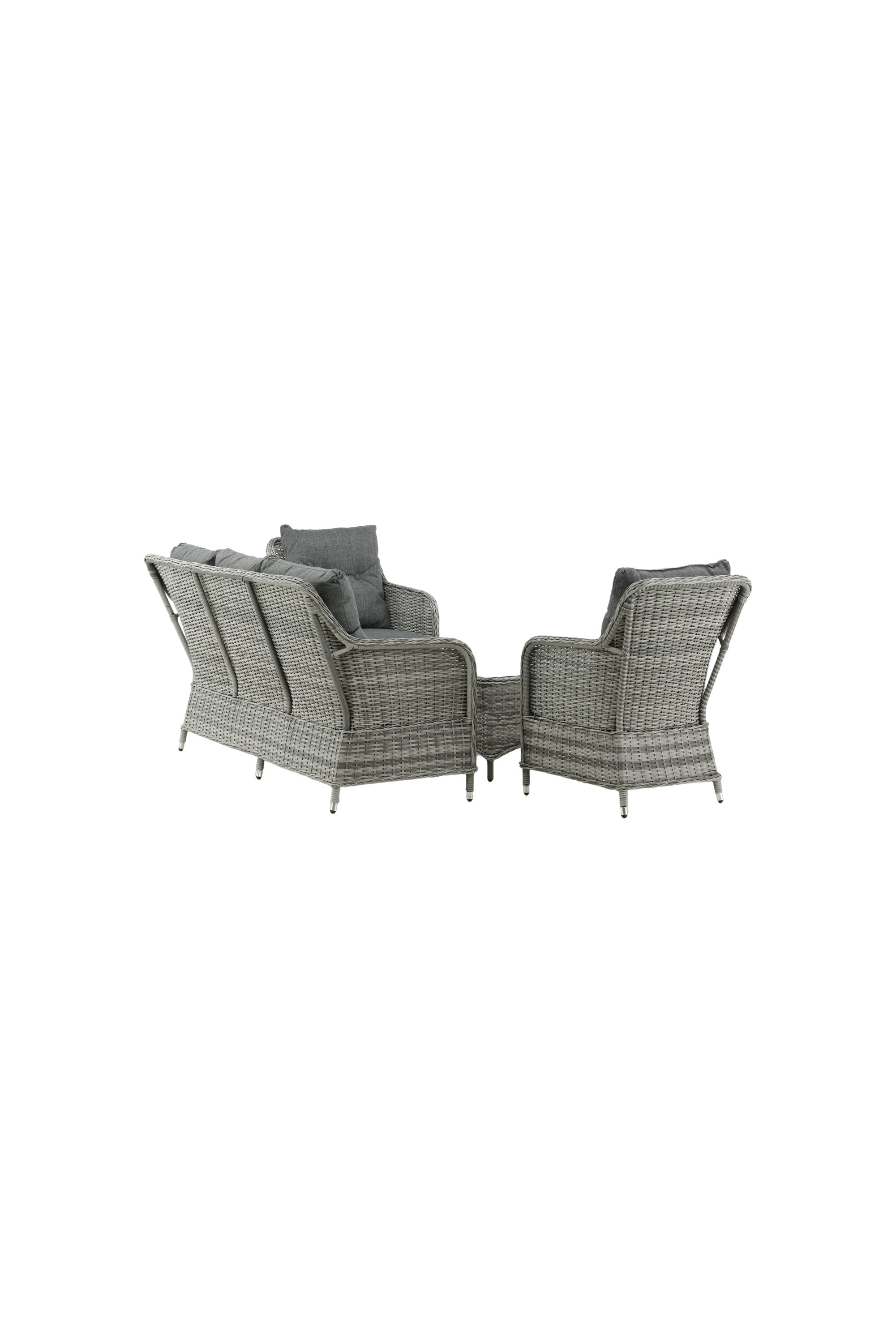Vikelund Sofagarnitur in Grau präsentiert im Onlineshop von KAQTU Design AG. Loungeset ist von Venture Home