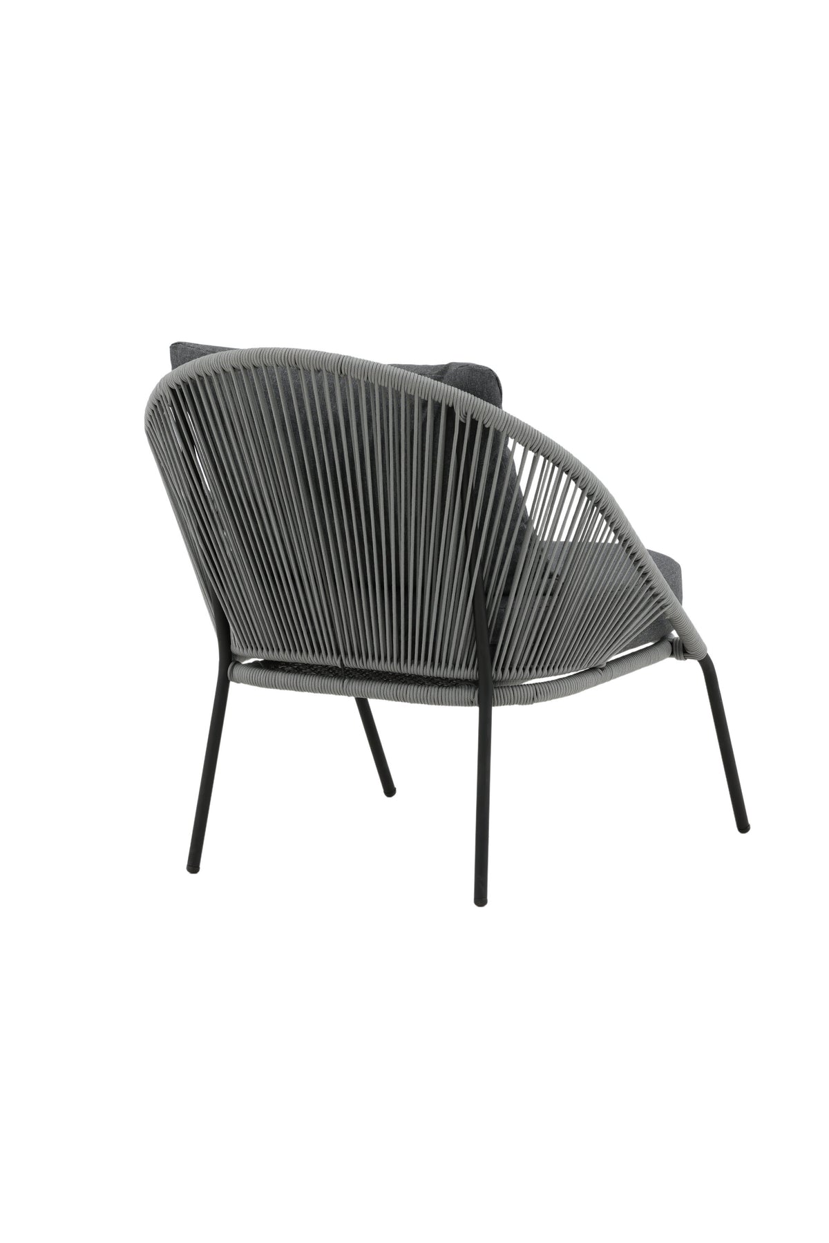 Lindos Lounge Chair in Grau präsentiert im Onlineshop von KAQTU Design AG. Outdoor-Sessel ist von Venture Home