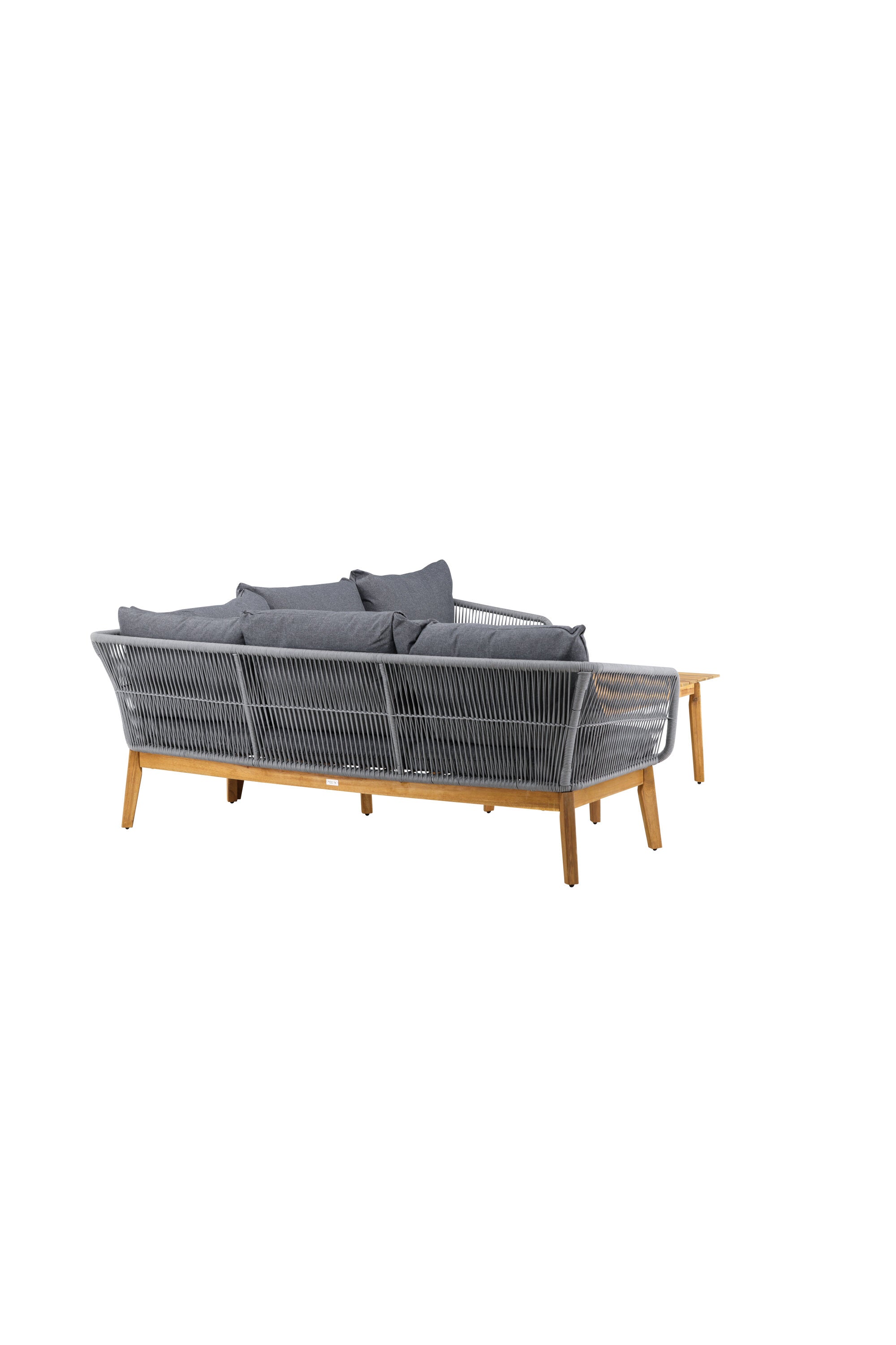 Chania Ecksofa Outdoorset 110cm in Grau präsentiert im Onlineshop von KAQTU Design AG. Loungeset ist von Venture Home