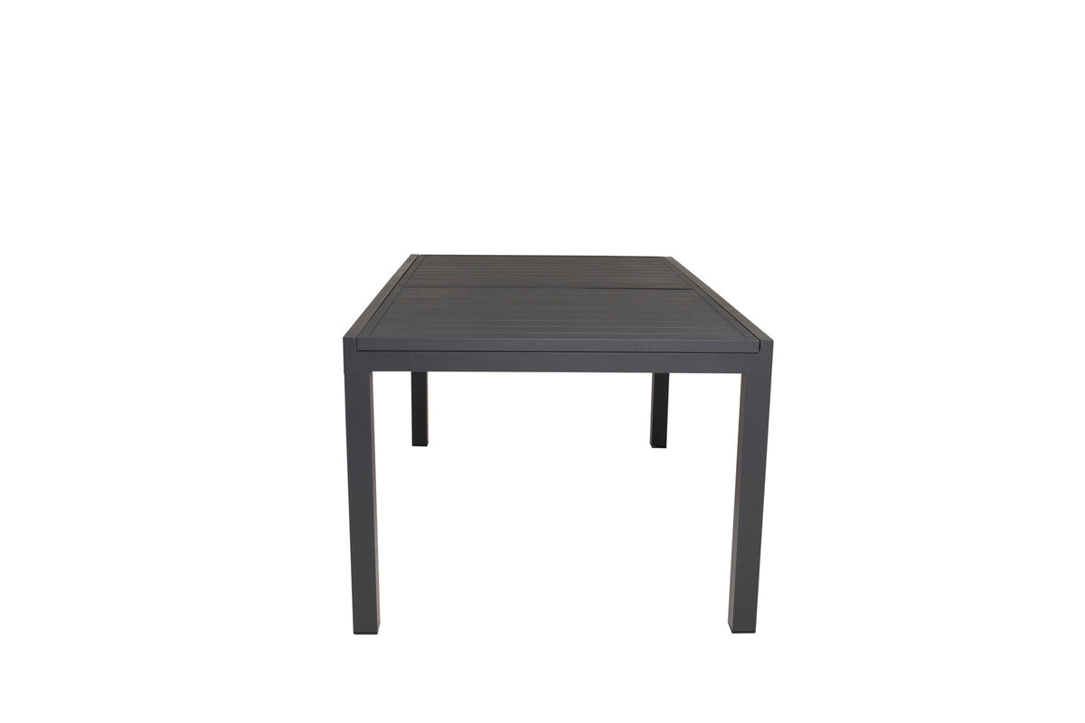 Marbella Gartentisch ausziehbar in Schwarz präsentiert im Onlineshop von KAQTU Design AG. Gartentisch ist von Venture Home