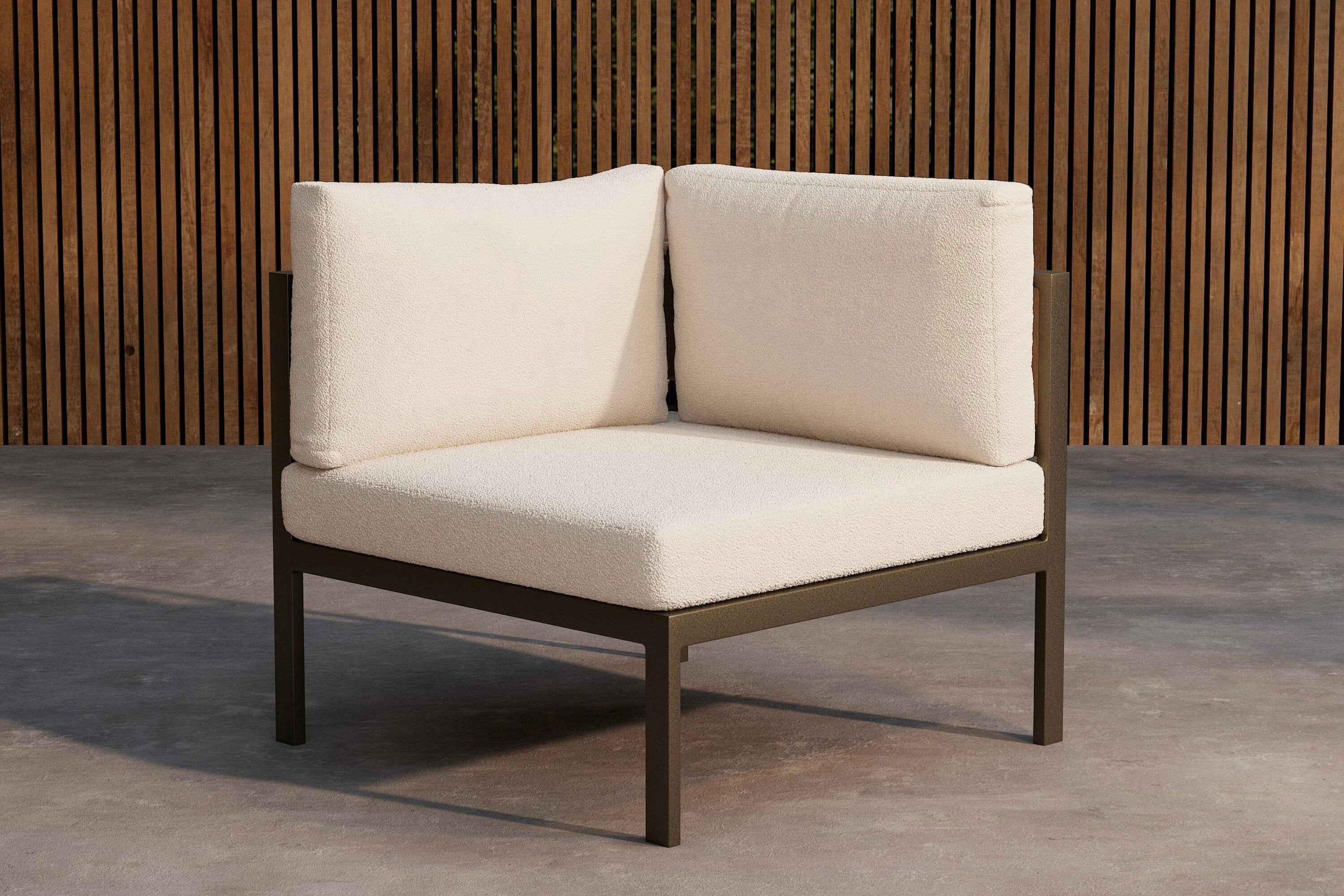 Copacabana Sofa Modul in Braun präsentiert im Onlineshop von KAQTU Design AG. Lounge Sofa ist von Venture Home