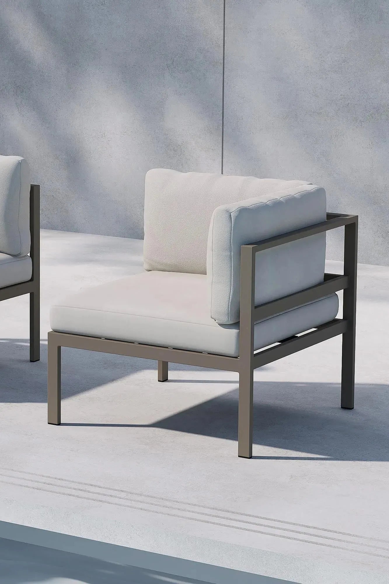 Ecksofa Copacabana in Braun mit zeitgemäßem Design, perfekt für elegante Wohnräume.