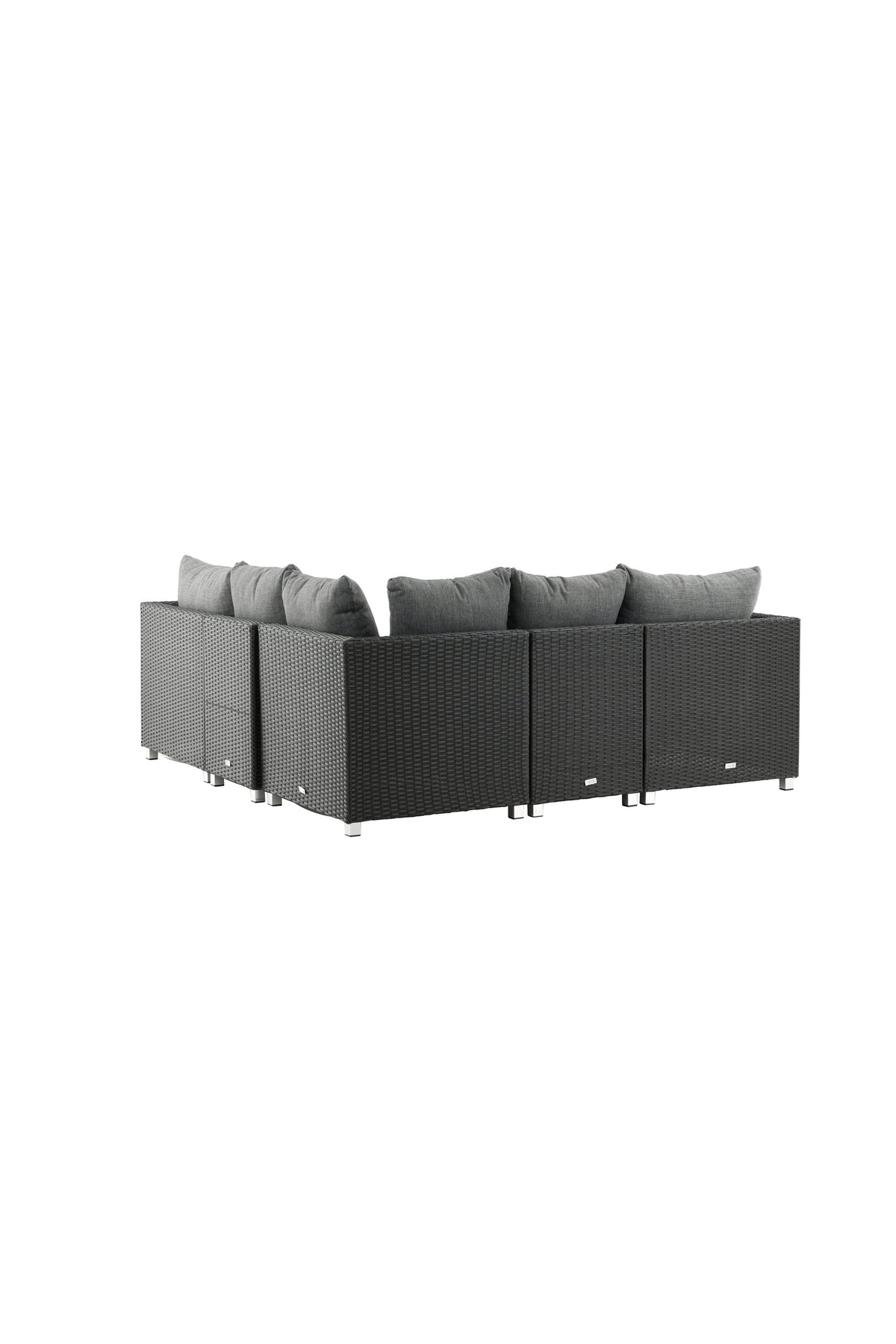 Vamos Ecksofa Outdoorset 65cm in Schwarz präsentiert im Onlineshop von KAQTU Design AG. Loungeset ist von Venture Home