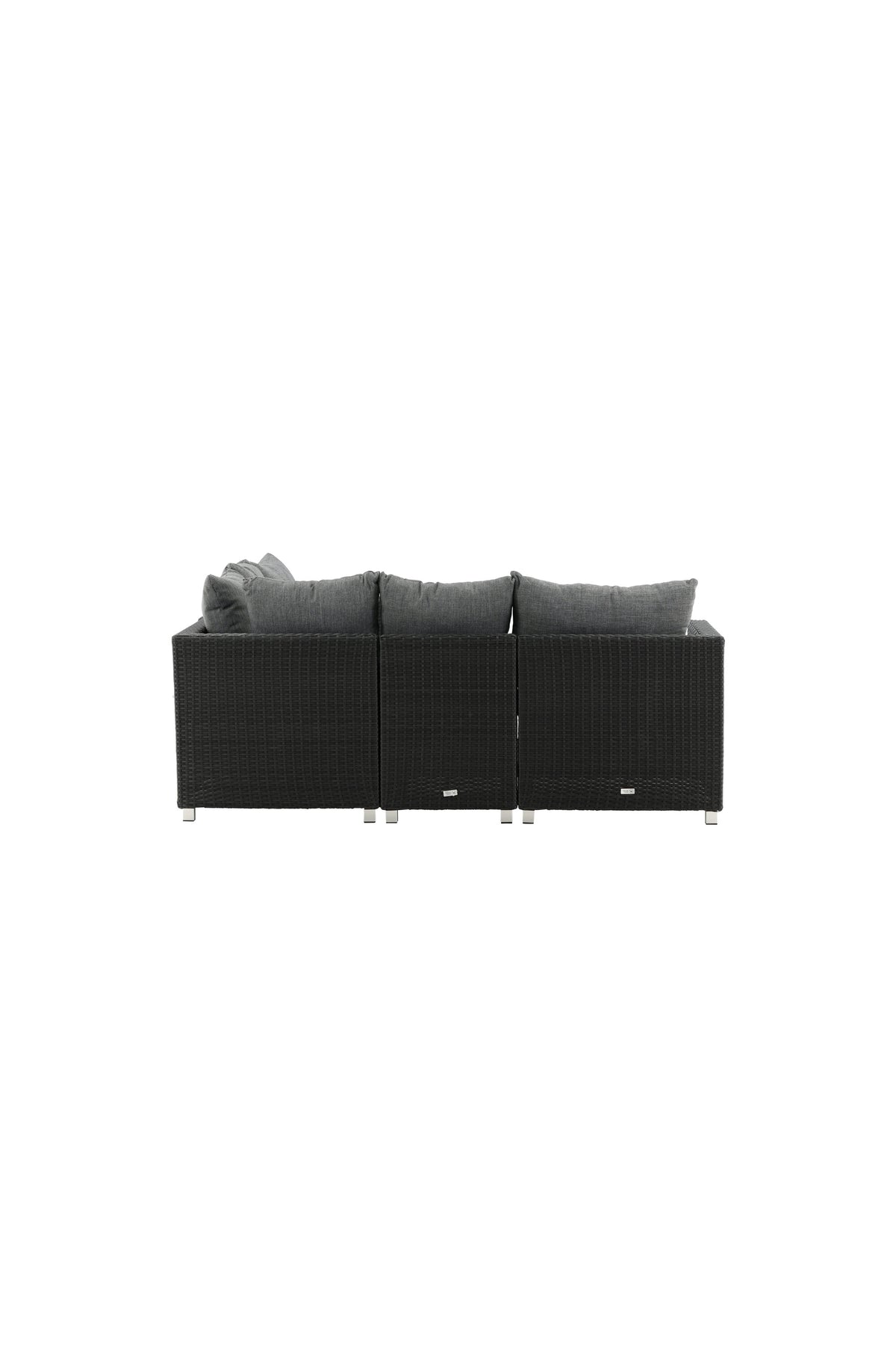 Vamos Ecksofa Outdoorset 65cm in Schwarz präsentiert im Onlineshop von KAQTU Design AG. Loungeset ist von Venture Home