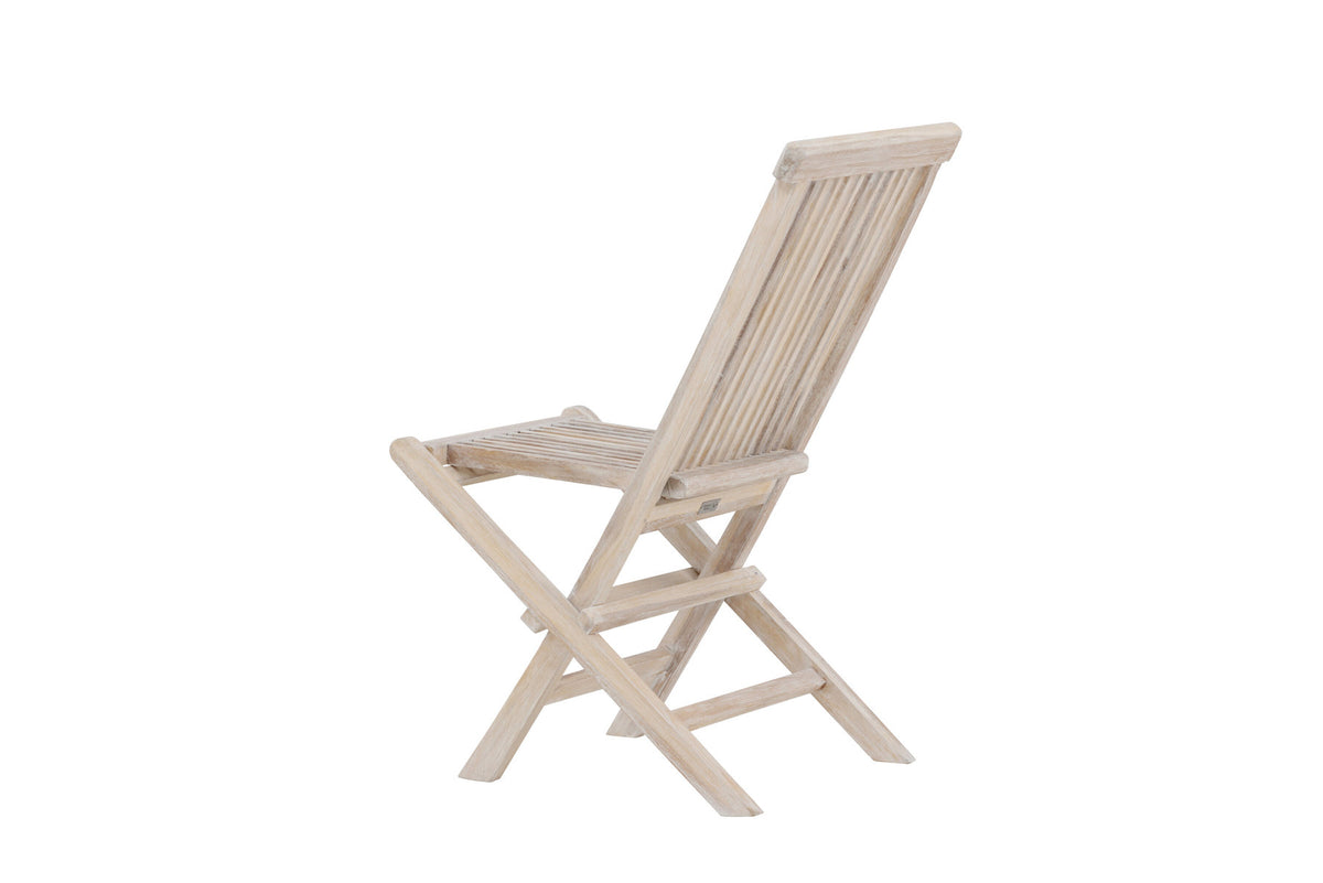 Kenya Gartenstuhl in Whitewash präsentiert im Onlineshop von KAQTU Design AG. Gartenstuhl ist von Venture Home
