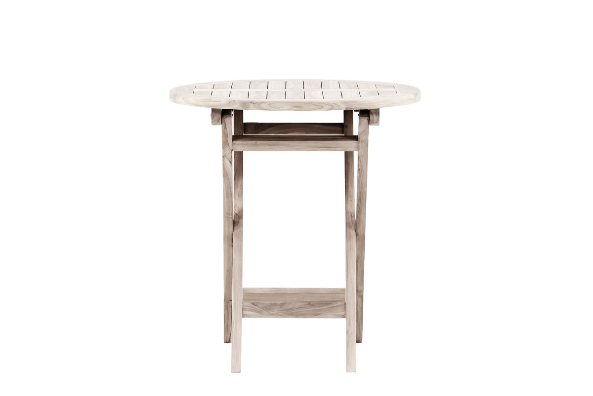 Kenia Café Tisch in Whitewash präsentiert im Onlineshop von KAQTU Design AG. Beistelltisch Outdoor ist von Venture Home