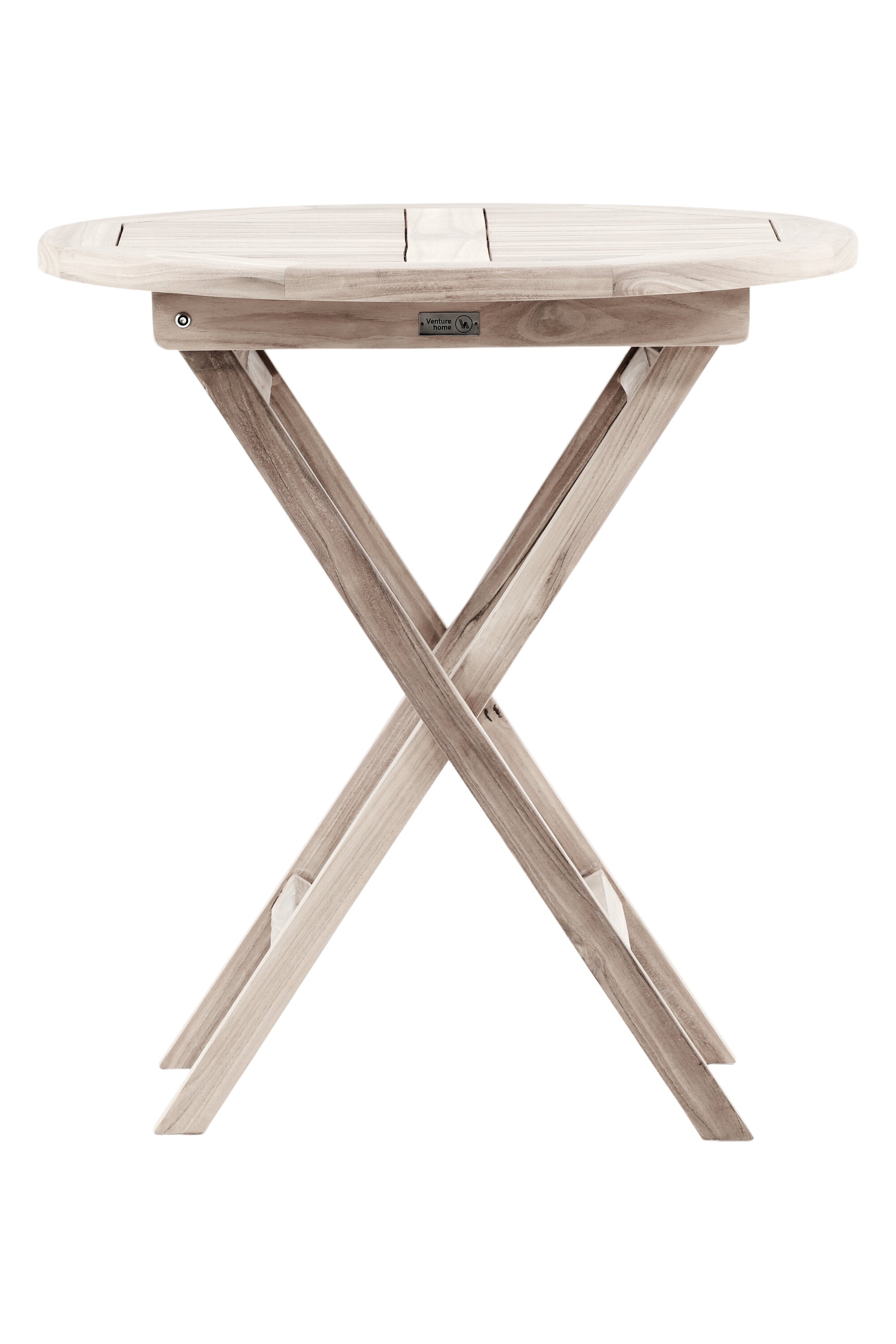 Kenia Café Tisch in Whitewash präsentiert im Onlineshop von KAQTU Design AG. Beistelltisch Outdoor ist von Venture Home