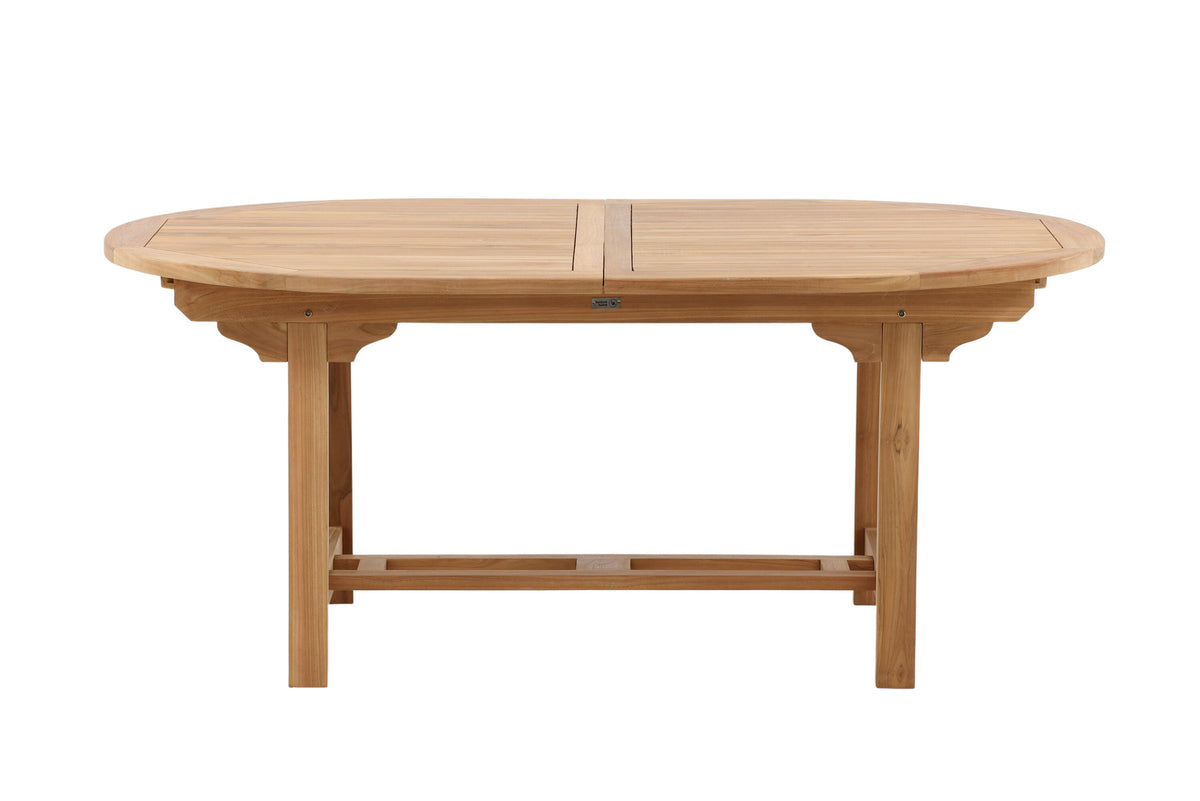 Tisch Kenya ausziehbar in Natur präsentiert im Onlineshop von KAQTU Design AG. Gartentisch ist von Venture Home