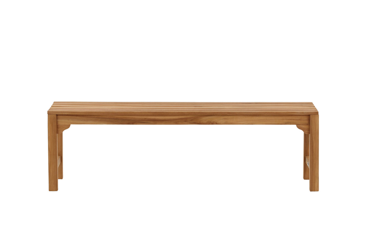 Kenya Bank in Natur präsentiert im Onlineshop von KAQTU Design AG. Gartenbank ist von Venture Home