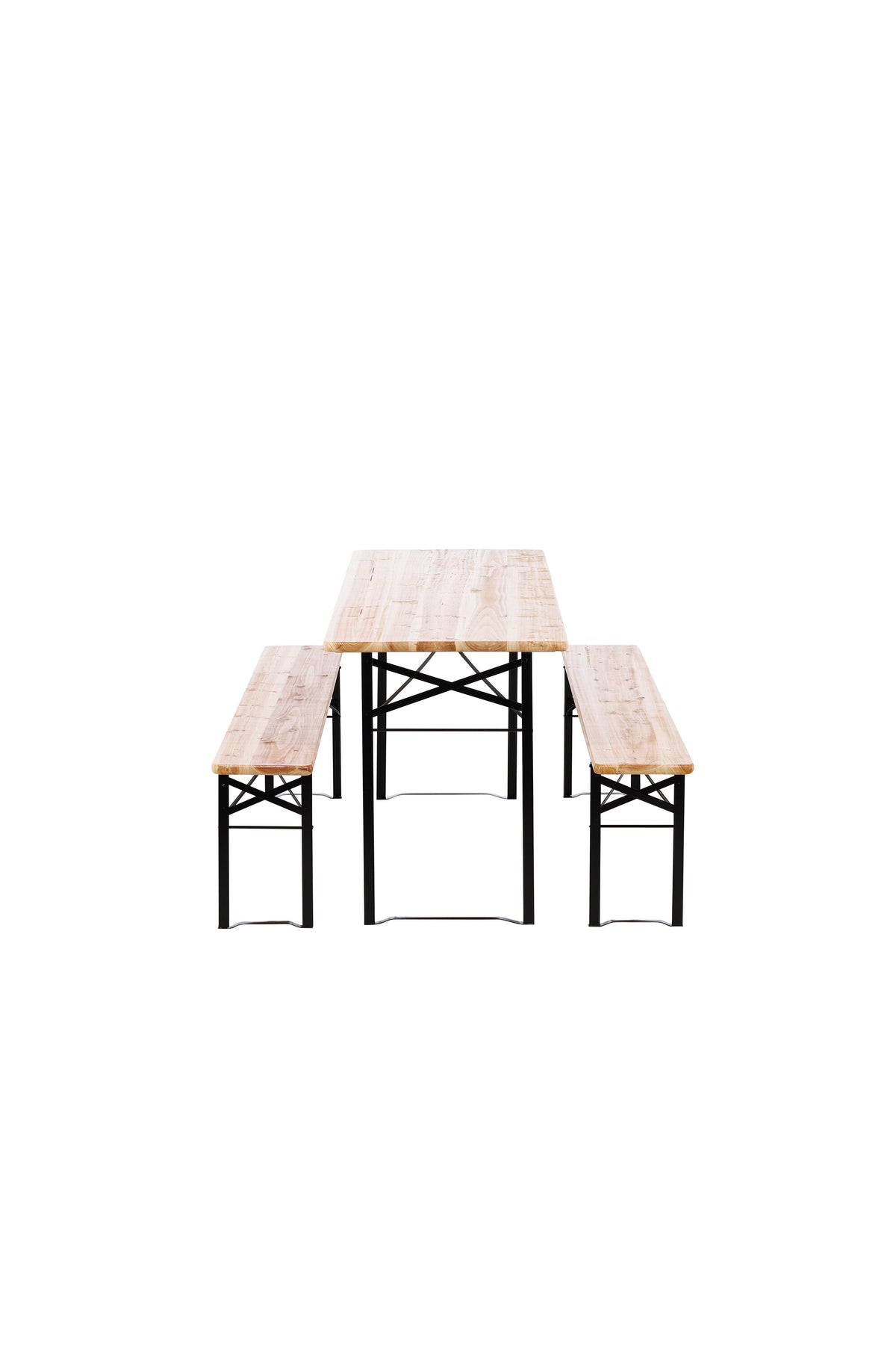 Guniess Outdoor-Tischset 200cm/2St. in Natur präsentiert im Onlineshop von KAQTU Design AG. Gartentischset ist von Venture Home