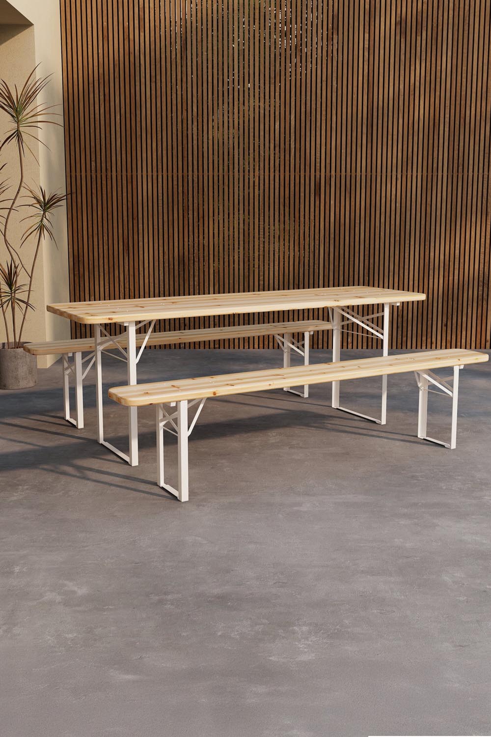 Guiness Essensset in  präsentiert im Onlineshop von KAQTU Design AG. Gartentischset ist von Venture Home