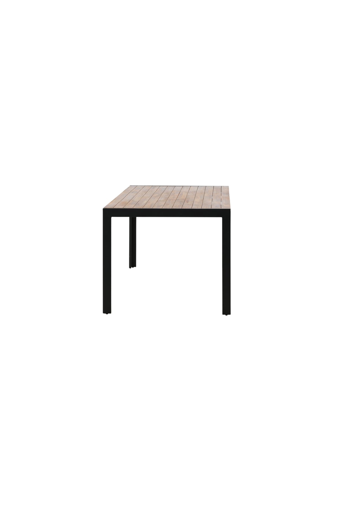 Bois Gartentisch in Natur/Schwarz präsentiert im Onlineshop von KAQTU Design AG. Gartentisch ist von Venture Home