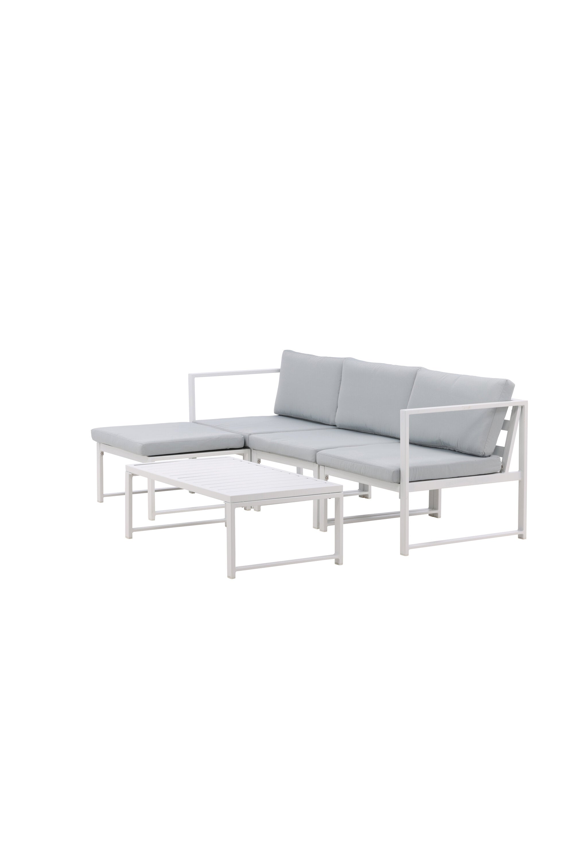 Salvador Sofagarnitur in Grau präsentiert im Onlineshop von KAQTU Design AG. Loungeset ist von Venture Home