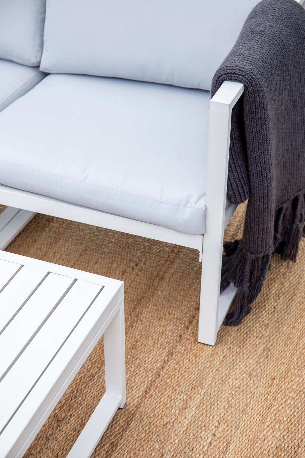 Salvador Sofagarnitur in Grau präsentiert im Onlineshop von KAQTU Design AG. Loungeset ist von Venture Home